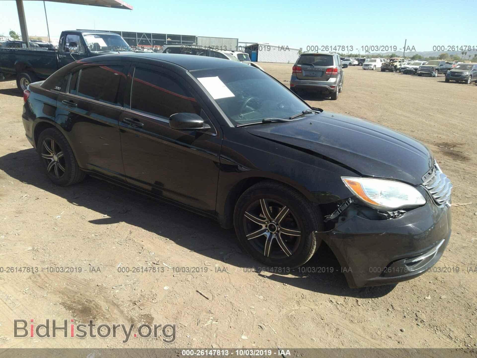 Photo 1C3CCBAB1CN167298 - CHRYSLER 200 2012