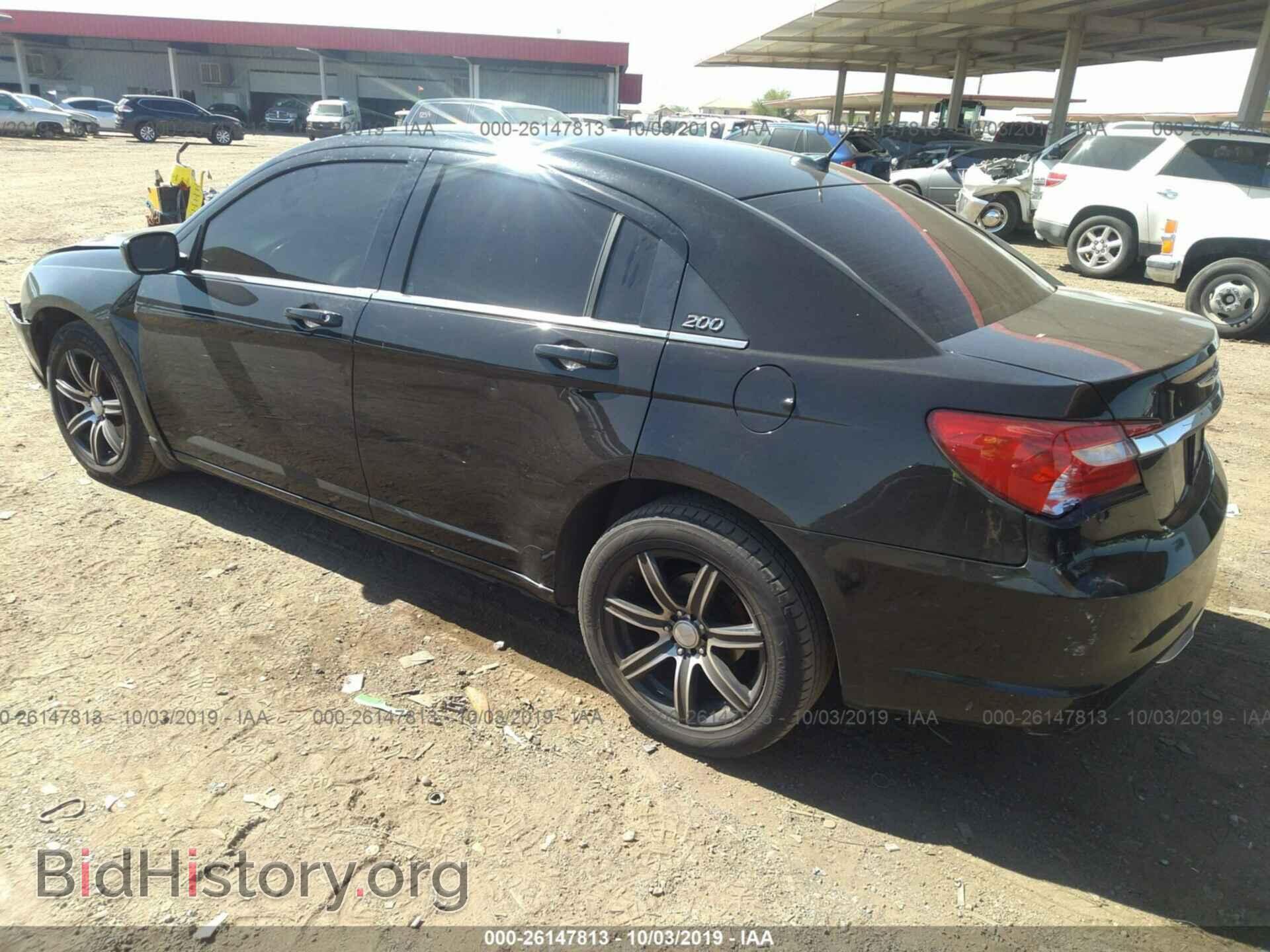 2012 CHRYSLER 200 - VIN: 1C3CCBAB1CN167298 - Photo 3