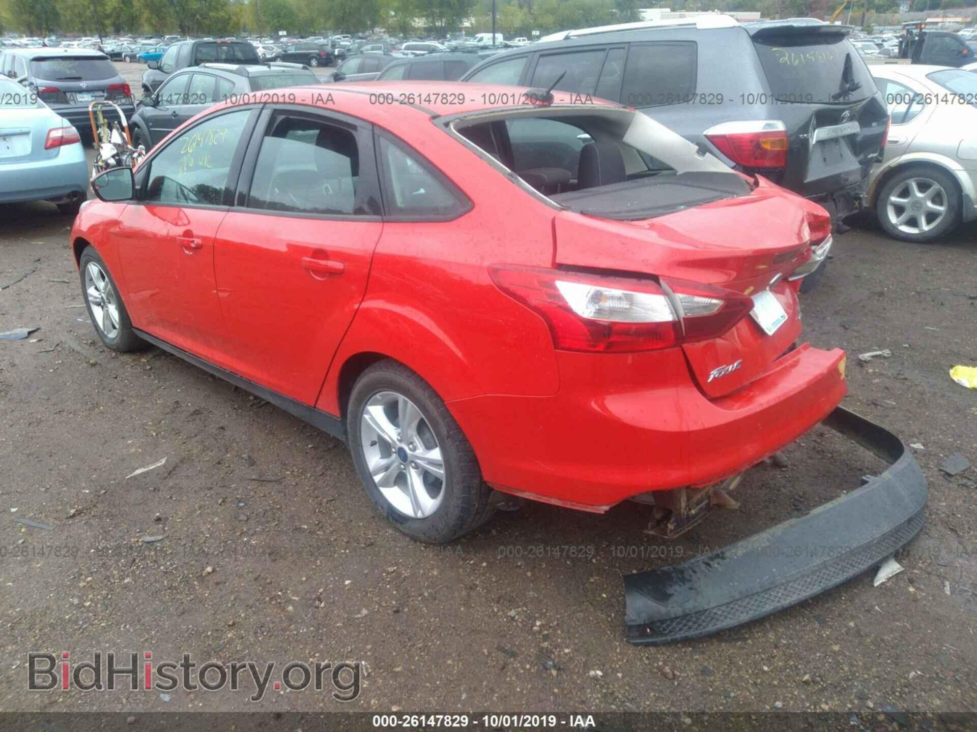 2014 FORD FOCUS - VIN: 1FADP3F29EL186561 - Фото 3