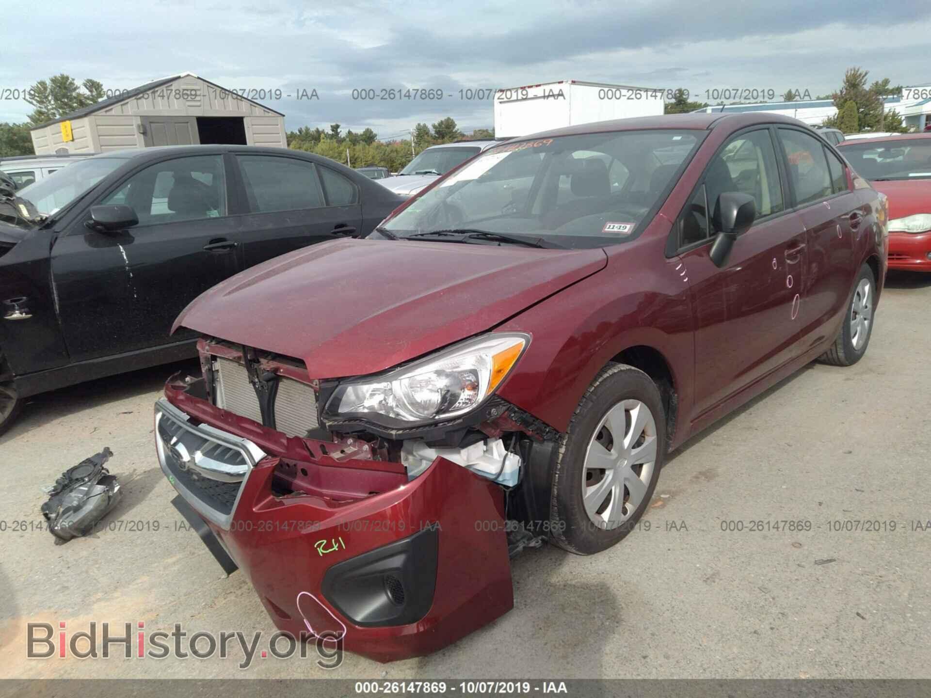 2013 SUBARU IMPREZA - VIN: JF1GJAA63DH030403 - Фото 2