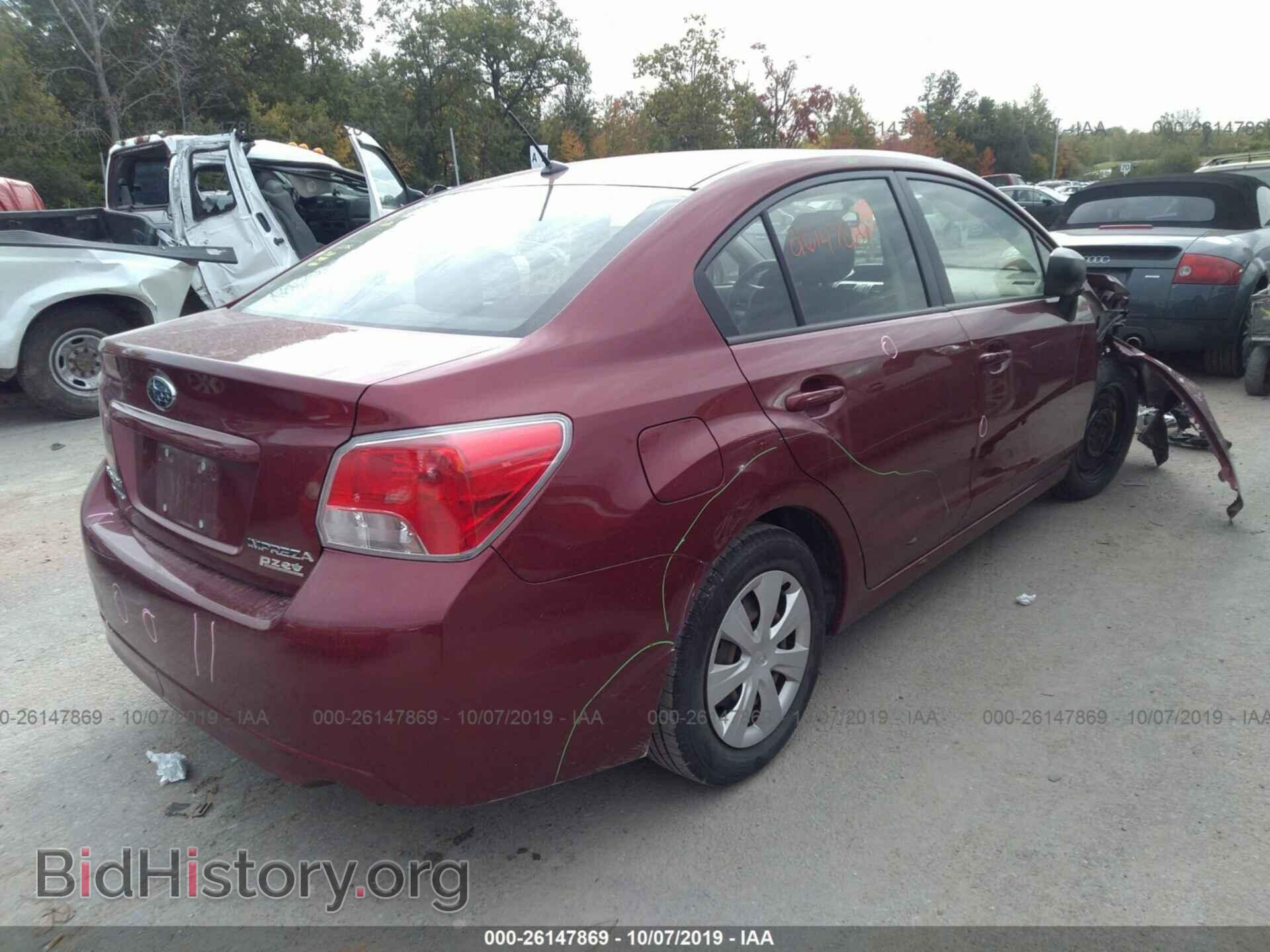 2013 SUBARU IMPREZA - VIN: JF1GJAA63DH030403 - Фото 4