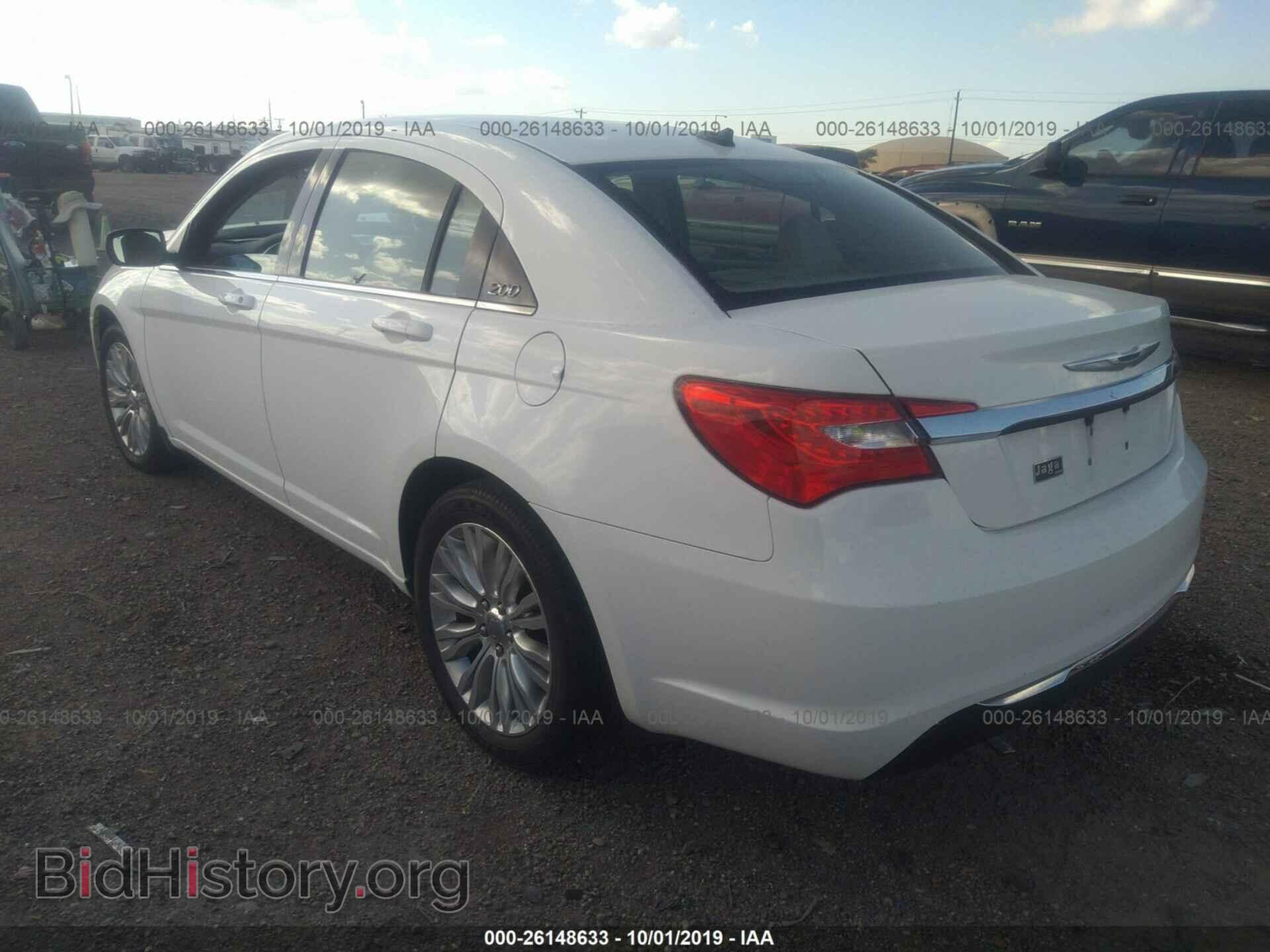2012 CHRYSLER 200 - VIN: 1C3CCBAB9CN105714 - Фото 3