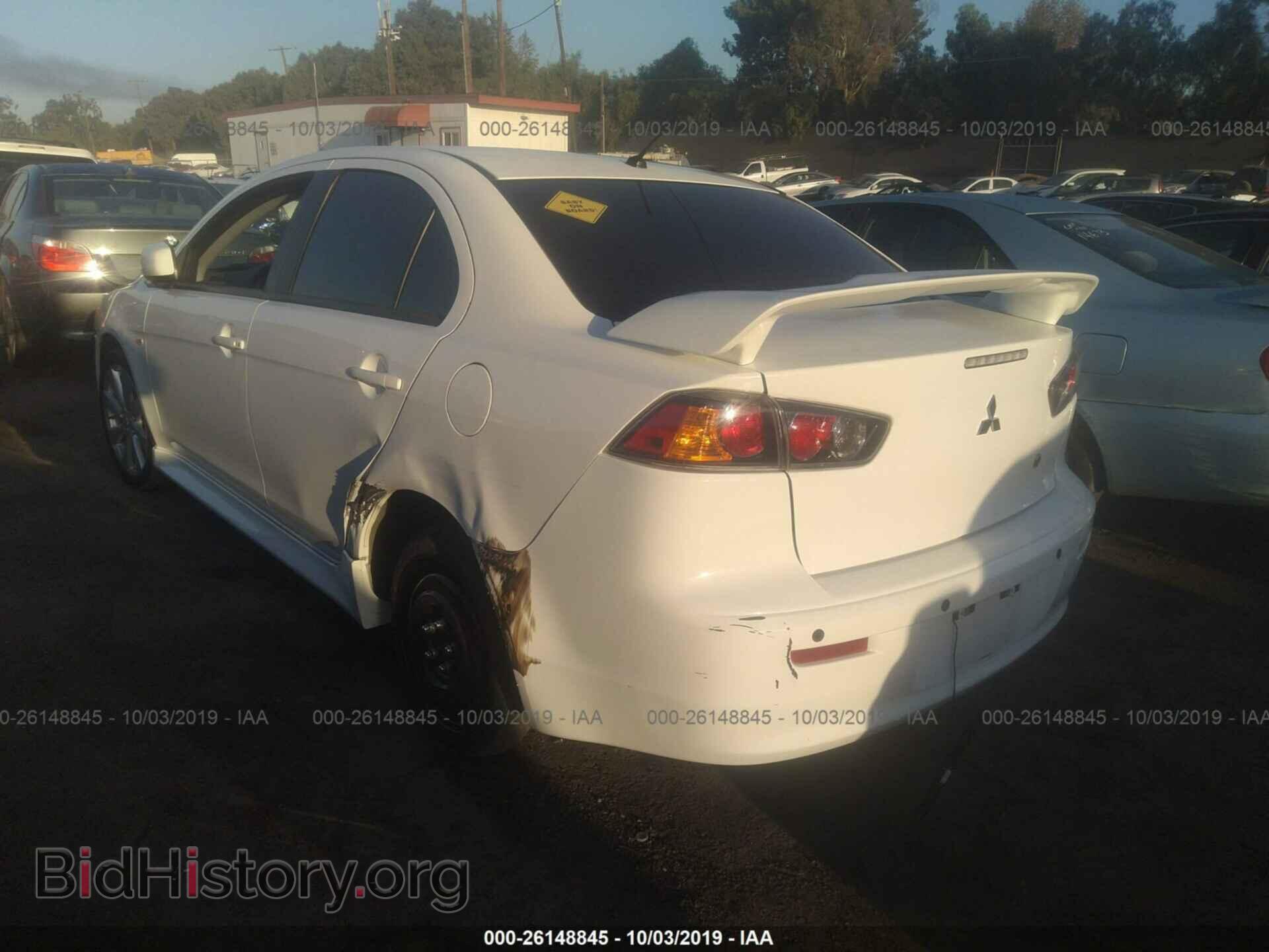 2012 MITSUBISHI LANCER - VIN: JA32U8FW3CU016728 - Фото 3