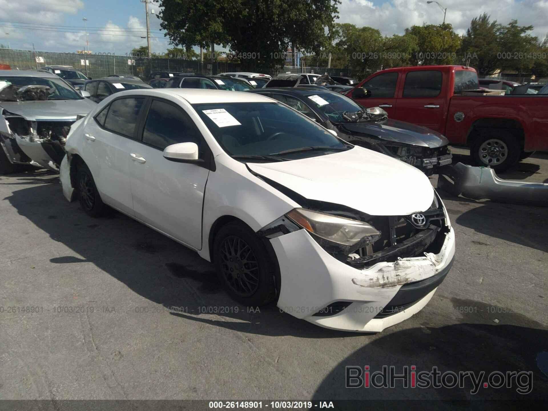 Photo 5YFBURHE1EP035712 - TOYOTA COROLLA 2014