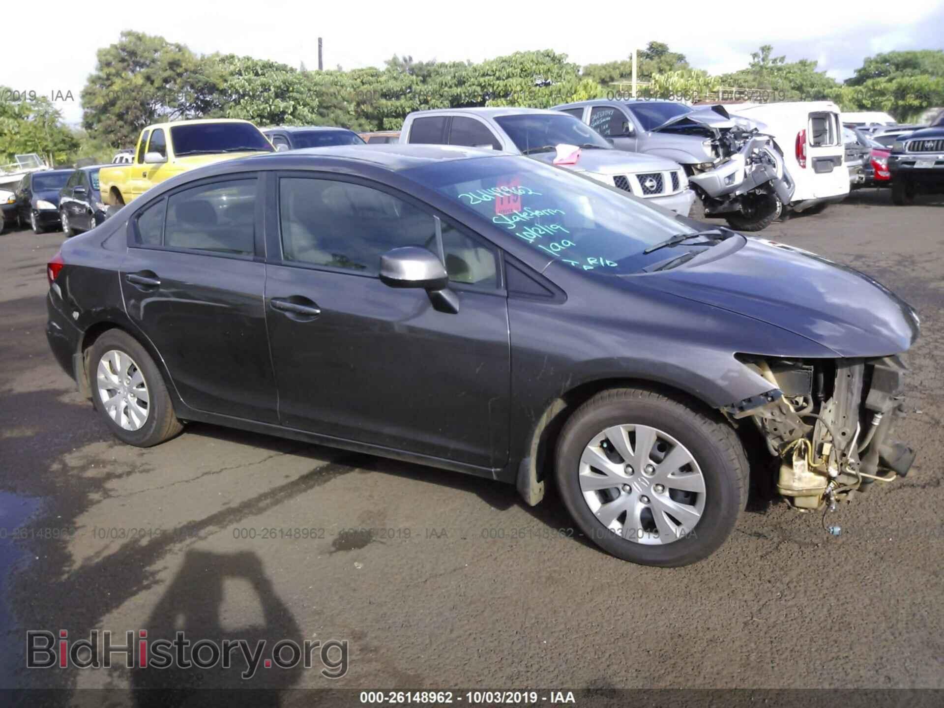 Фотография 2HGFB2F56CH518151 - HONDA CIVIC 2012
