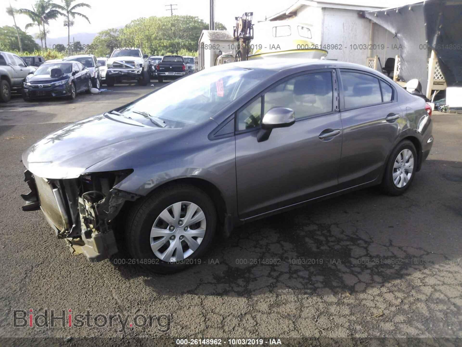2012 HONDA CIVIC - VIN: 2HGFB2F56CH518151 - Фото 2