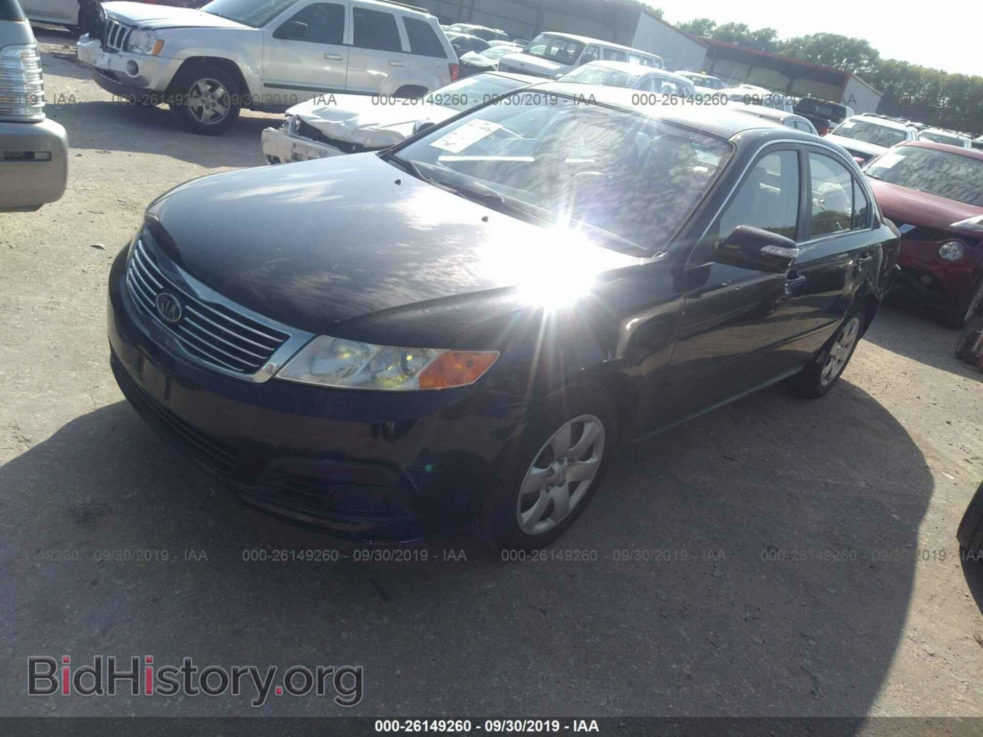 2009 KIA OPTIMA - VIN: KNAGE228895321926 - Фото 2
