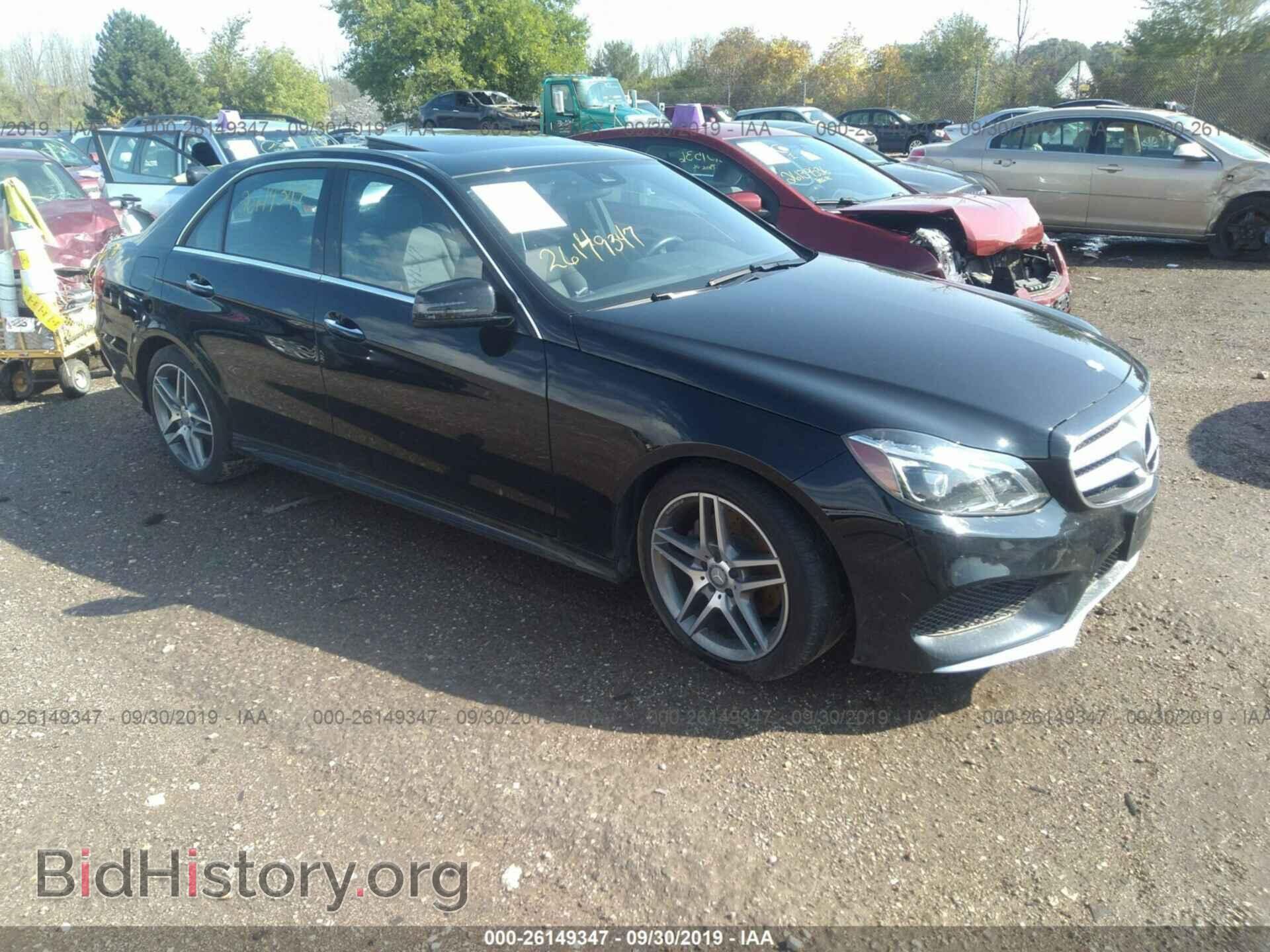 Photo WDDHF8JB0GB291281 - MERCEDES-BENZ E 2016