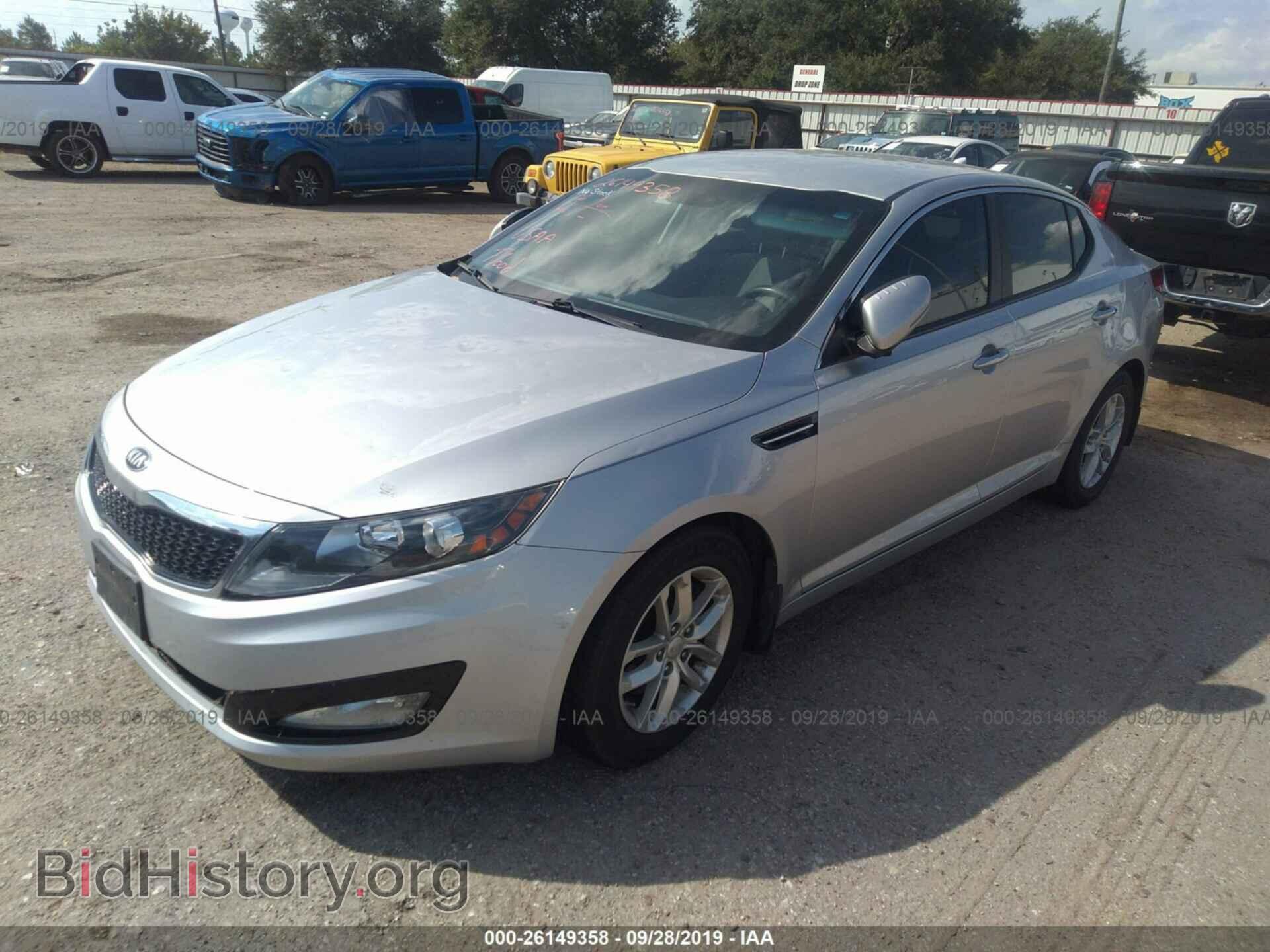 2013 KIA OPTIMA - VIN: KNAGM4A71D5366612 - Фото 2