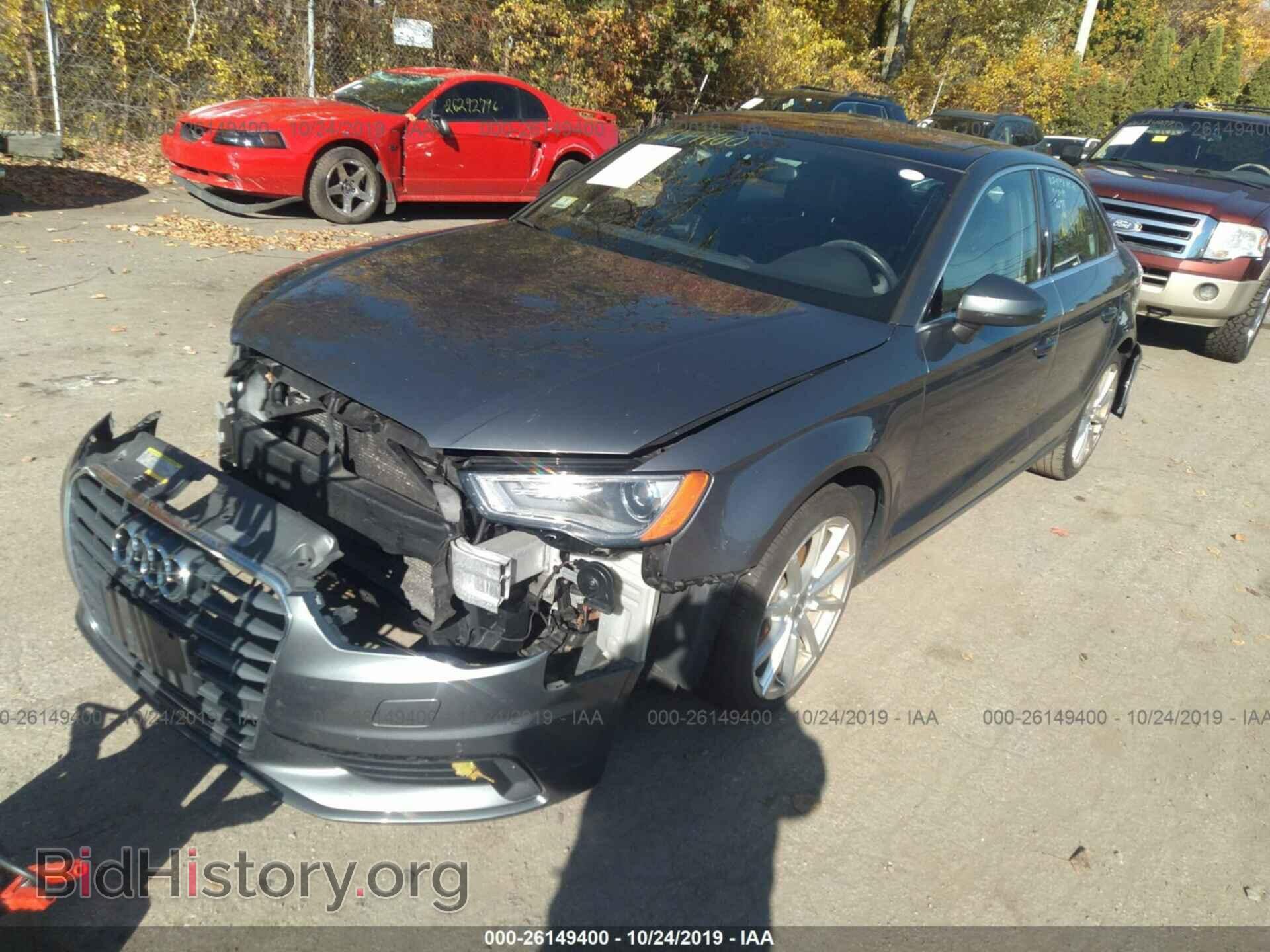 2015 AUDI A3 - VIN: WAUCCGFF2F1071032 - Фото 2