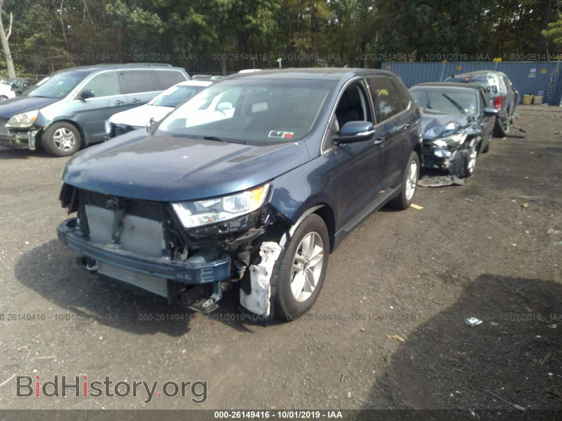 2017 FORD EDGE - VIN: 2FMPK4J85HBB50325 - Фото 2