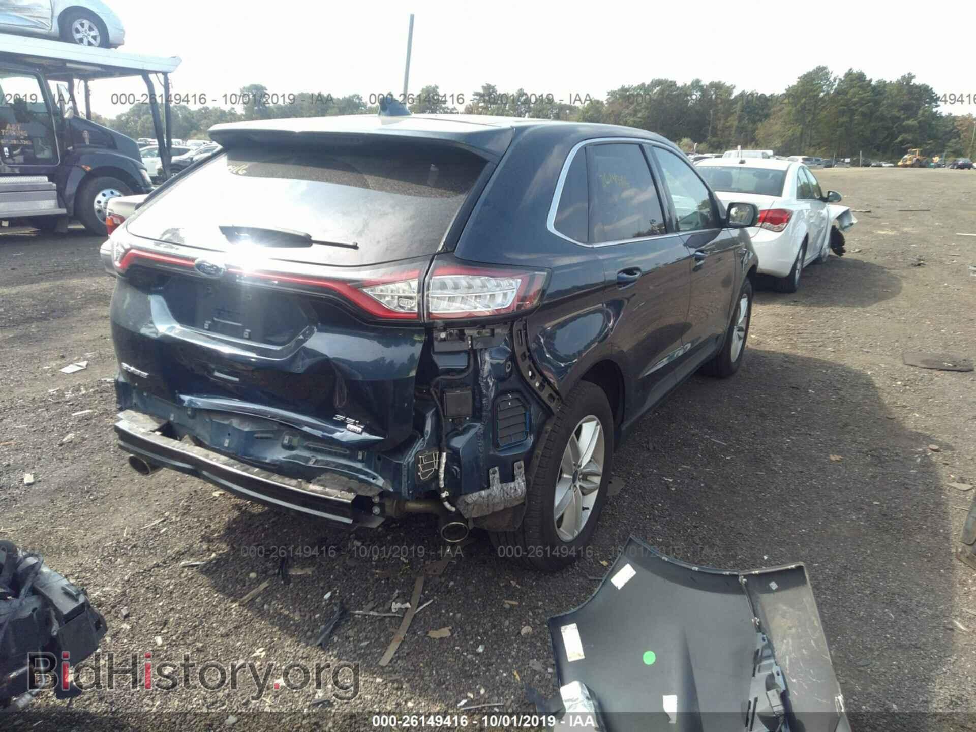 2017 FORD EDGE - VIN: 2FMPK4J85HBB50325 - Фото 4