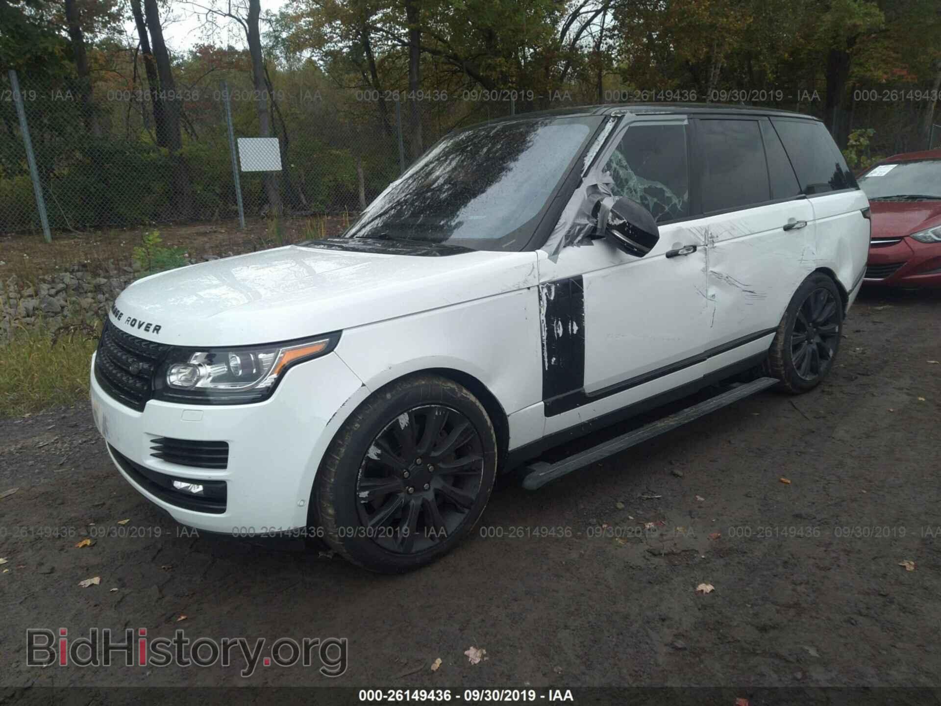 2016 LAND ROVER RANGE ROVER - VIN: SALGS2EF4GA266474 - Фото 2