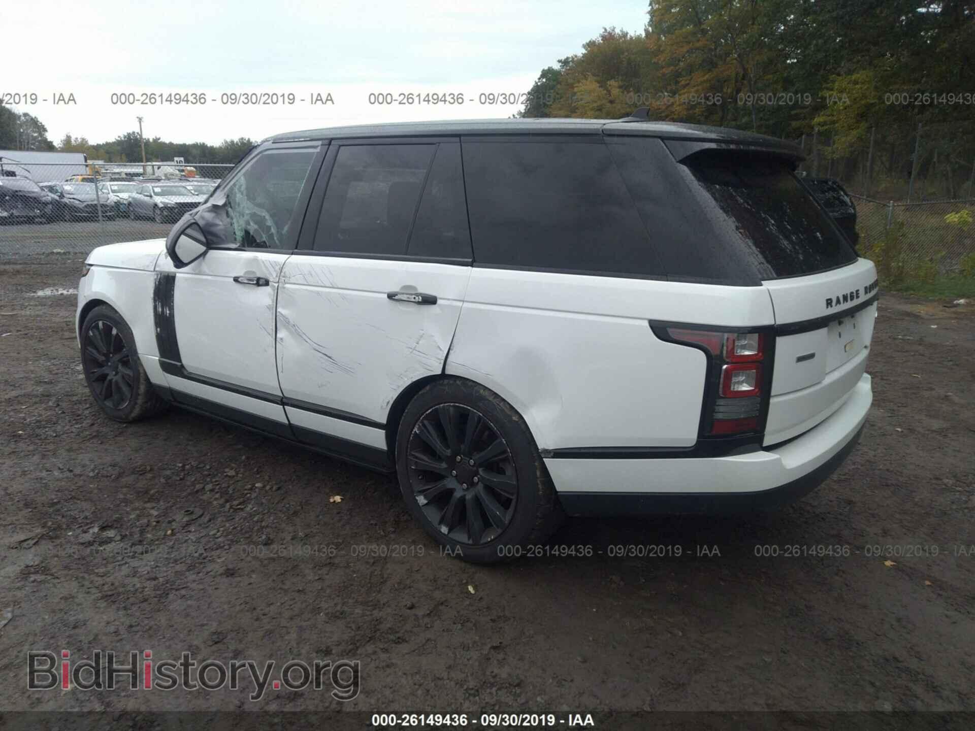2016 LAND ROVER RANGE ROVER - VIN: SALGS2EF4GA266474 - Фото 3