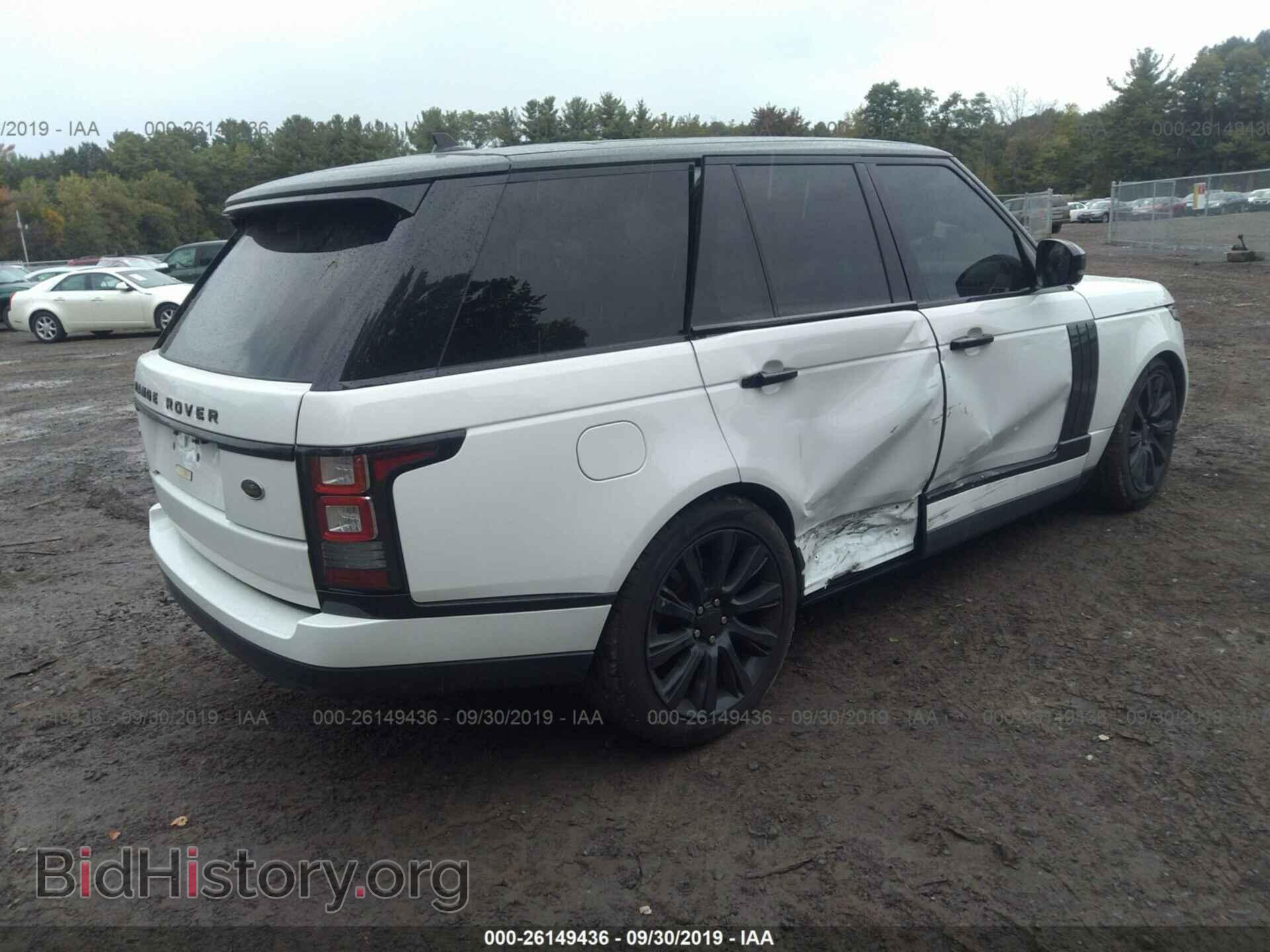 2016 LAND ROVER RANGE ROVER - VIN: SALGS2EF4GA266474 - Фото 4