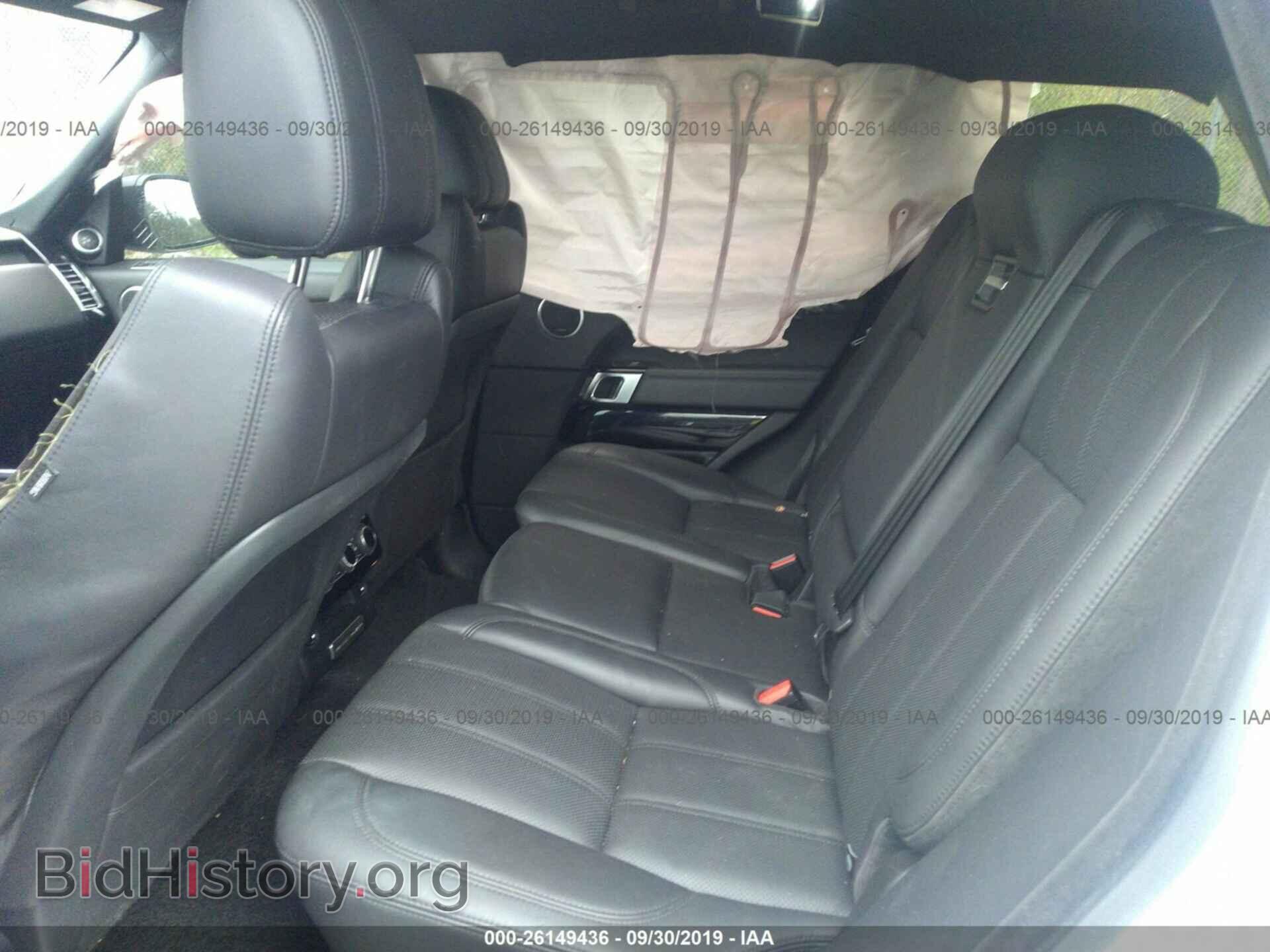 2016 LAND ROVER RANGE ROVER - VIN: SALGS2EF4GA266474 - Фото 8