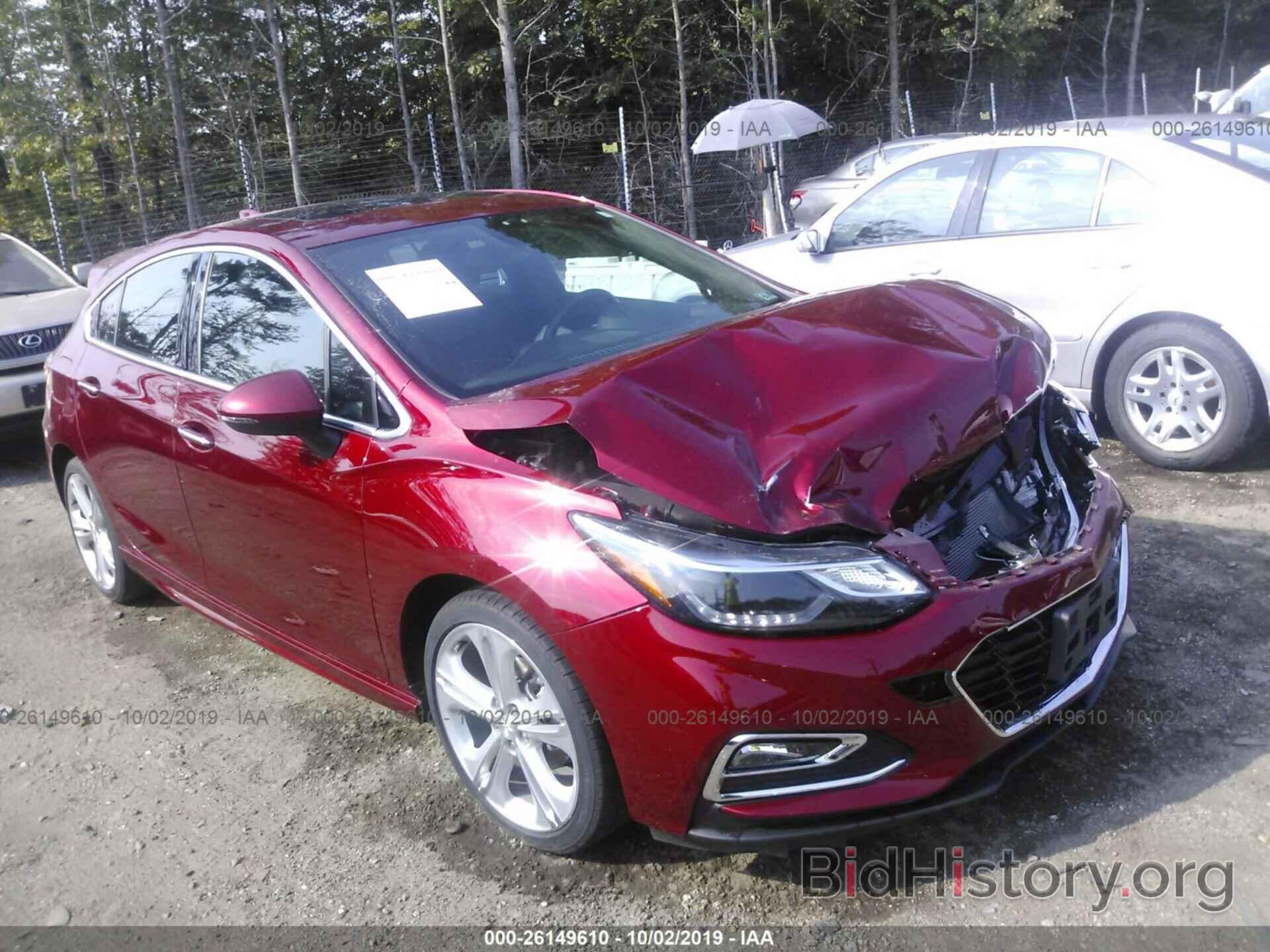 Photo 3G1BF6SM1JS532340 - CHEVROLET CRUZE 2018