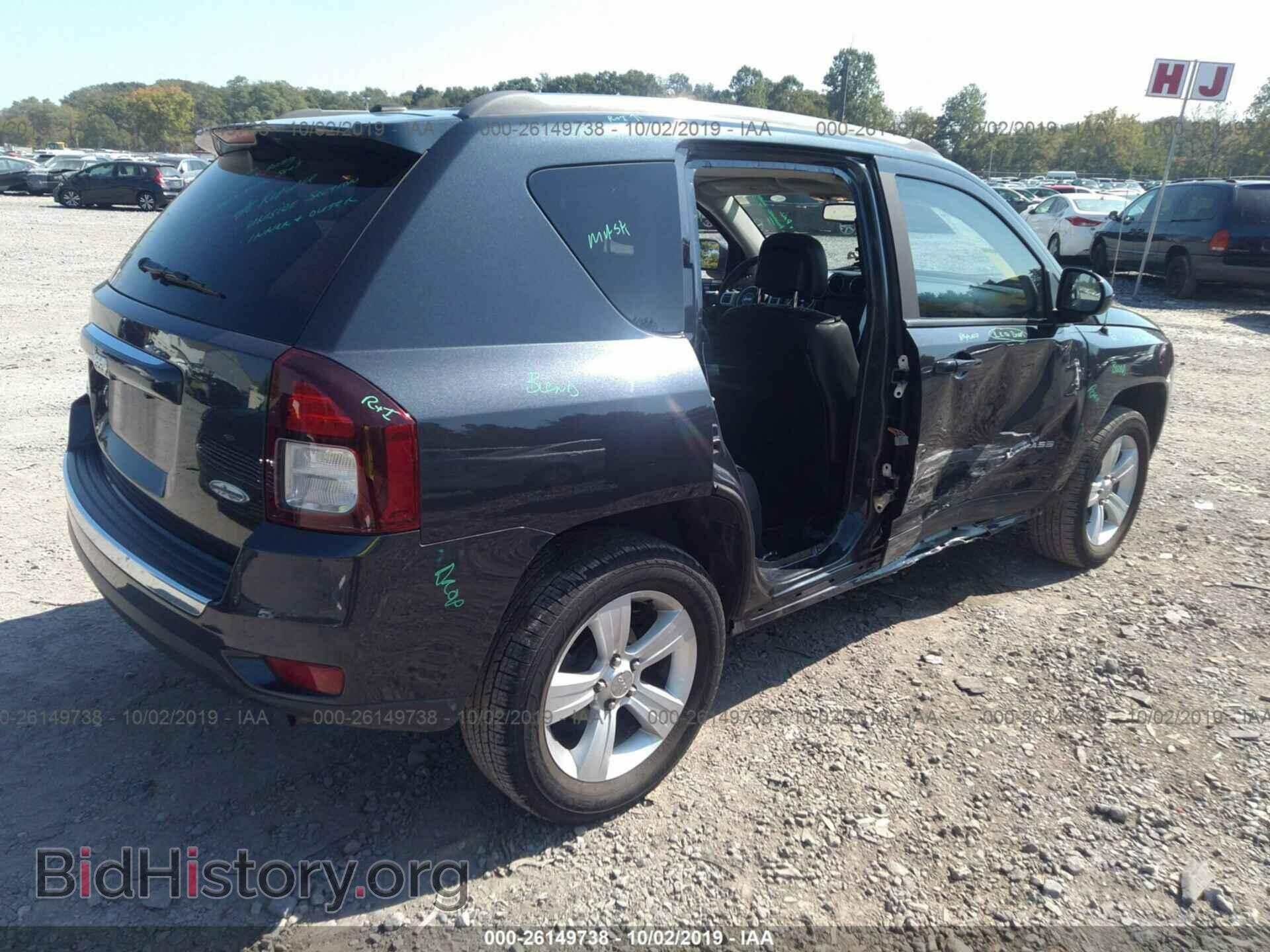 2015 JEEP COMPASS - VIN: 1C4NJDEB9FD168614 - Фото 4