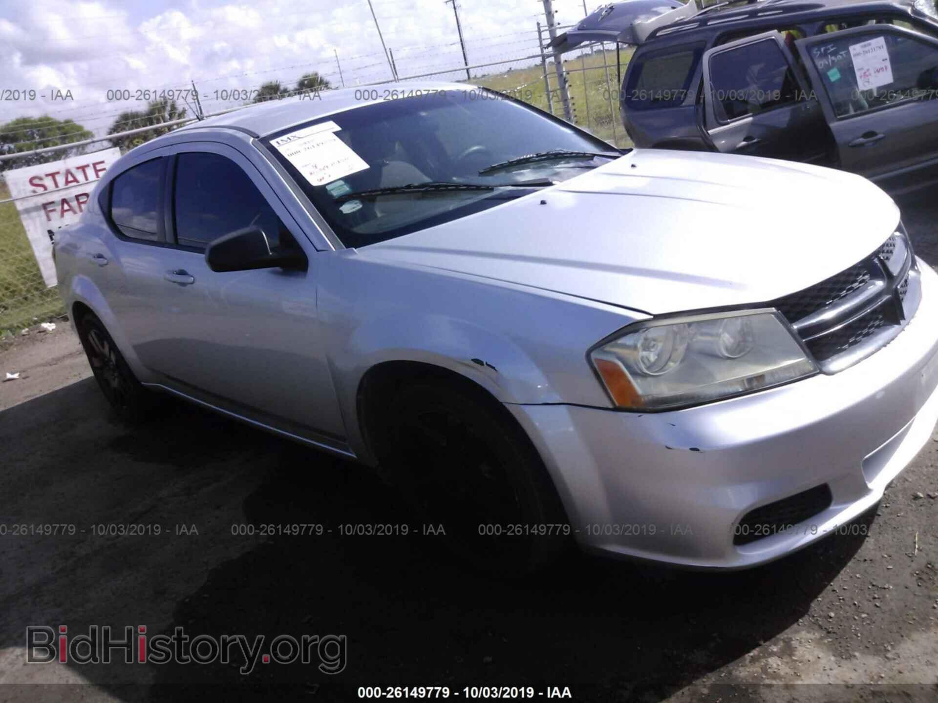 Фотография 1B3BD4FB0BN537407 - DODGE AVENGER 2011
