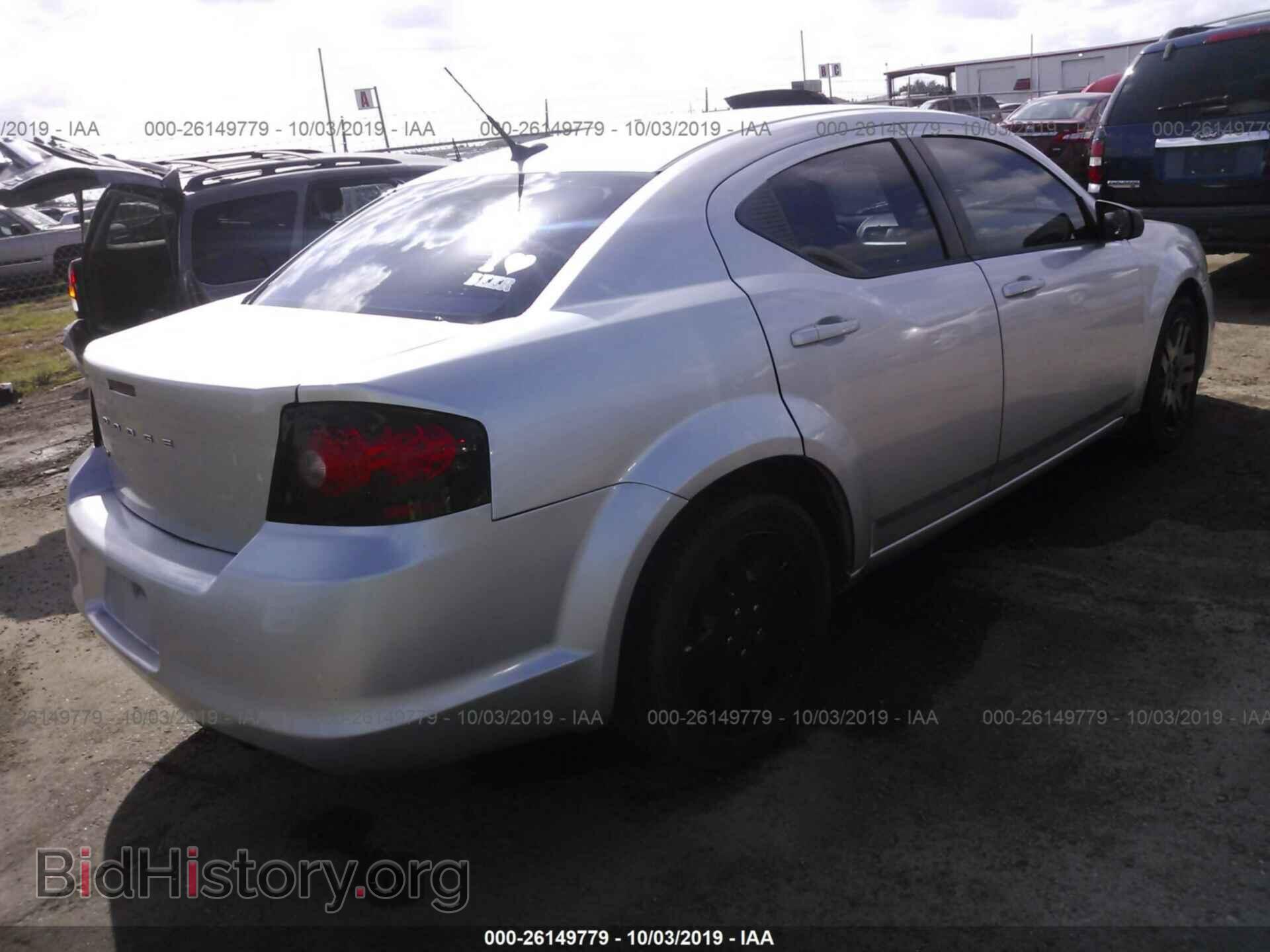 2011 DODGE AVENGER - VIN: 1B3BD4FB0BN537407 - Photo 4