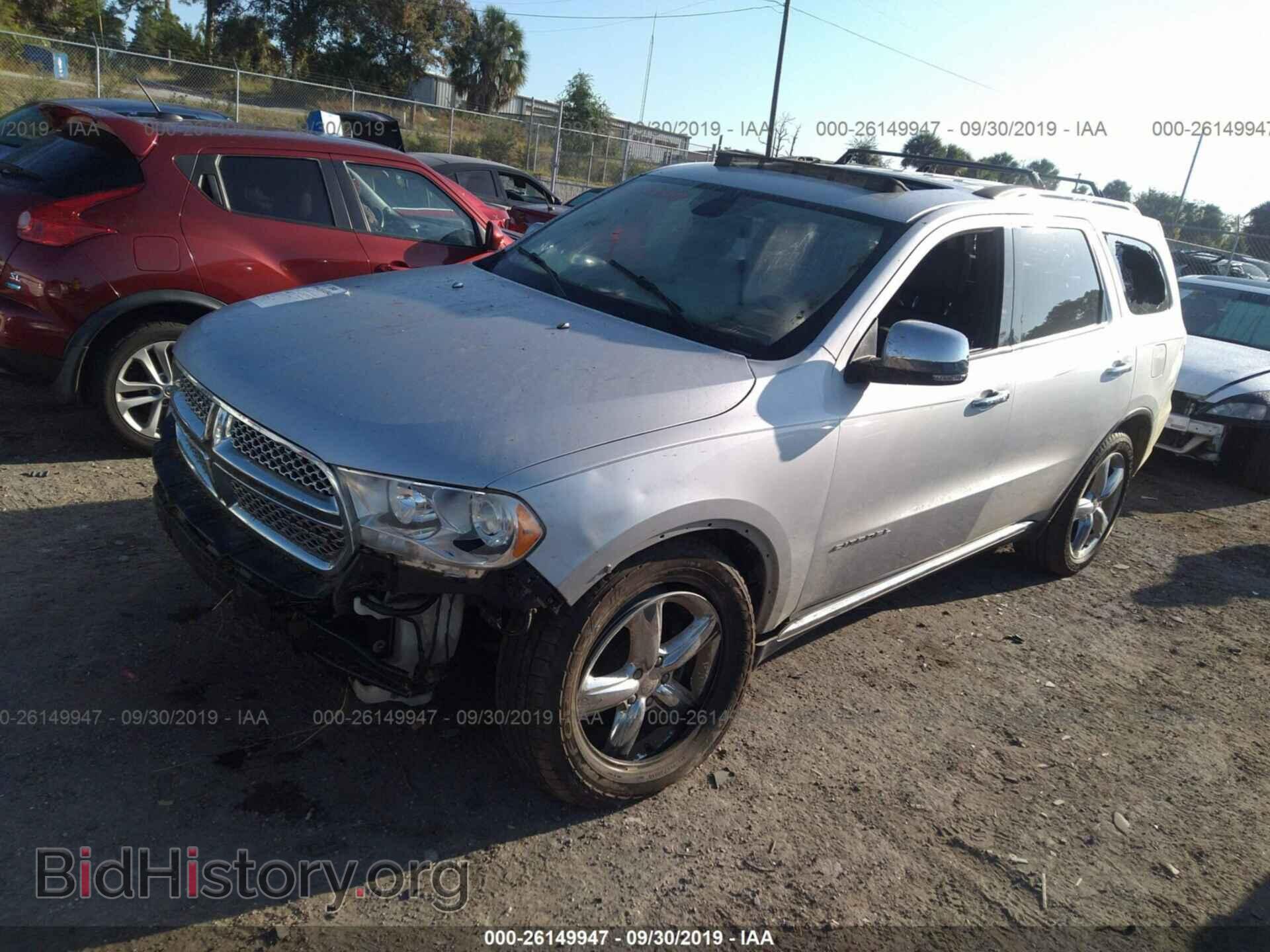 2011 DODGE DURANGO - VIN: 1D4RD5GG9BC653183 - Photo 2