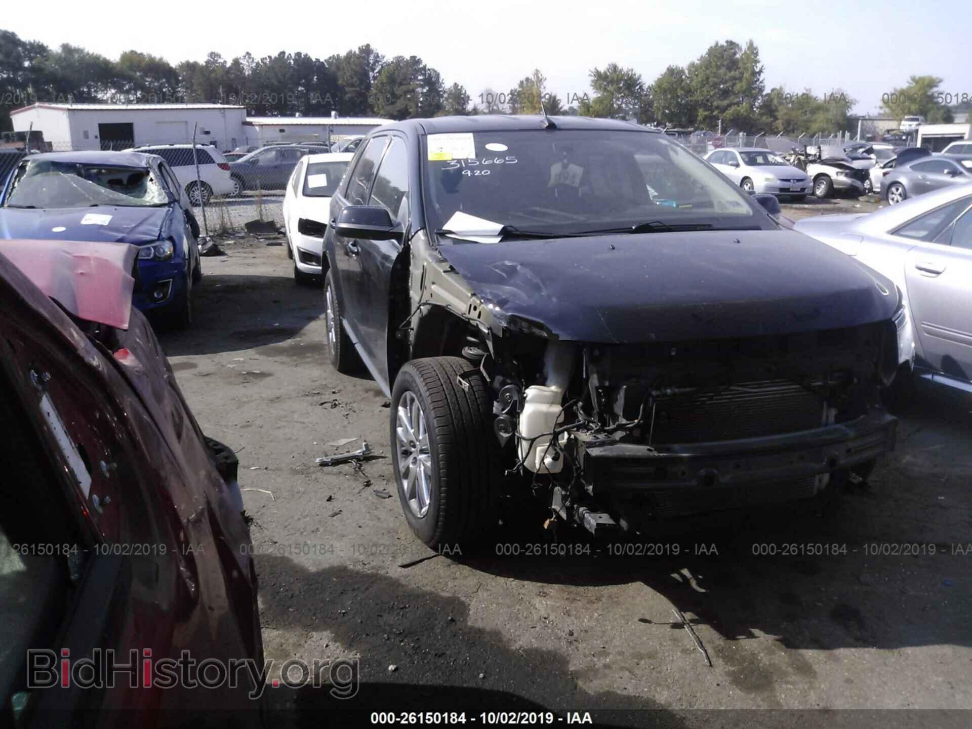 Фотография 2FMDK4KC0EBA75163 - FORD EDGE 2014