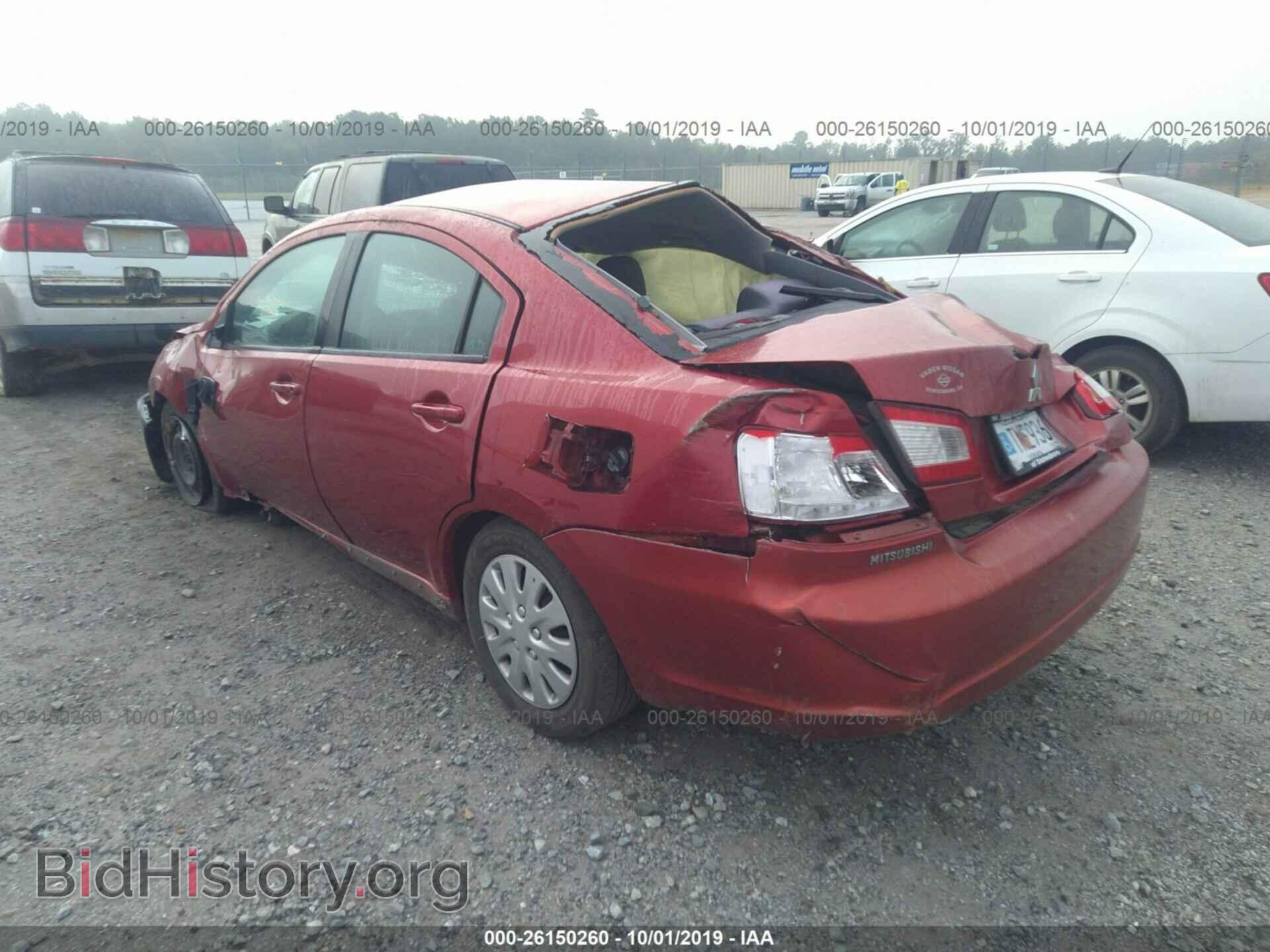 2010 MITSUBISHI GALANT - VIN: 4A32B3FF7AE005391 - Фото 3