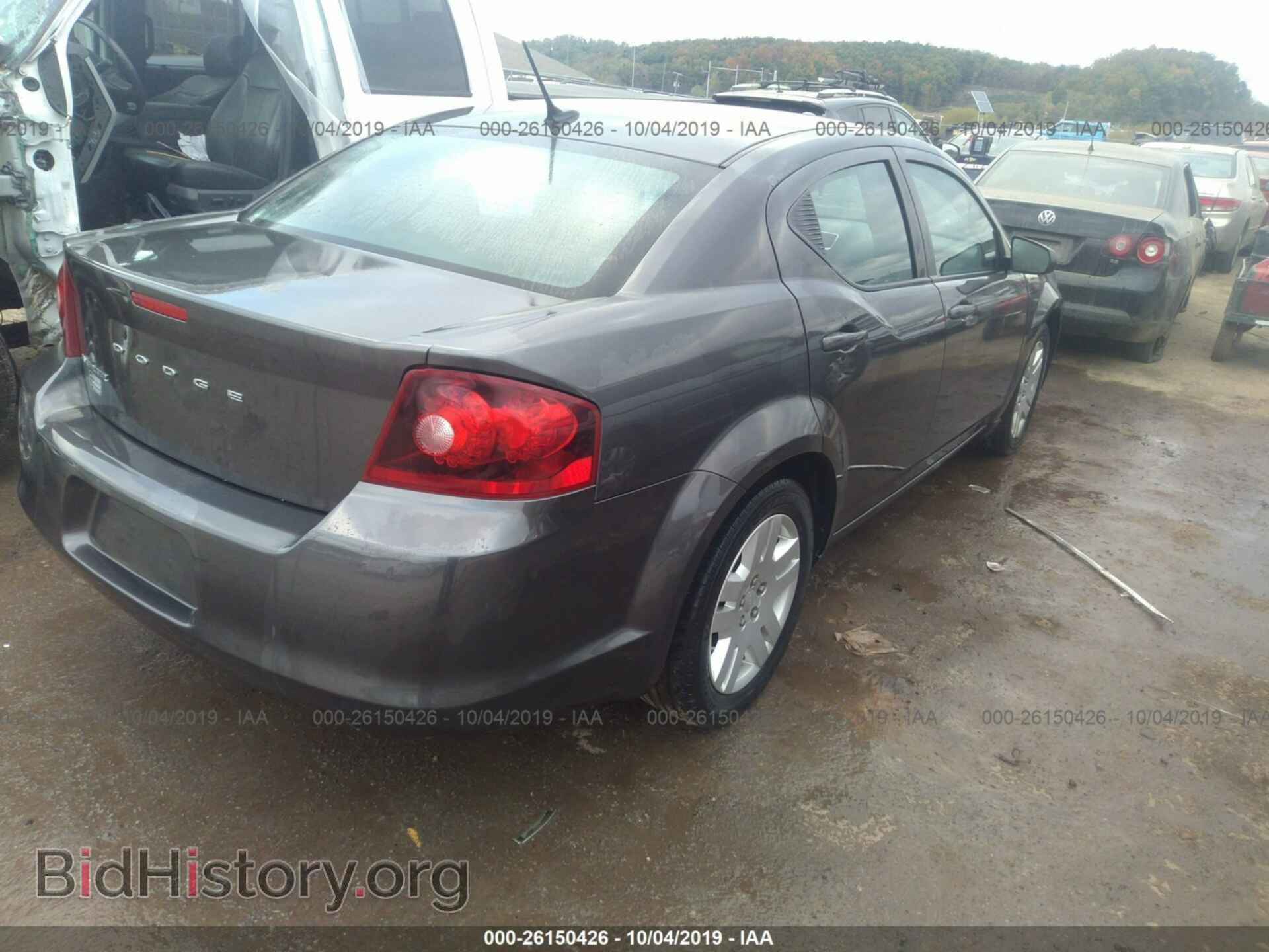 2014 DODGE AVENGER - VIN: 1C3CDZAG4EN222444 - Фото 4