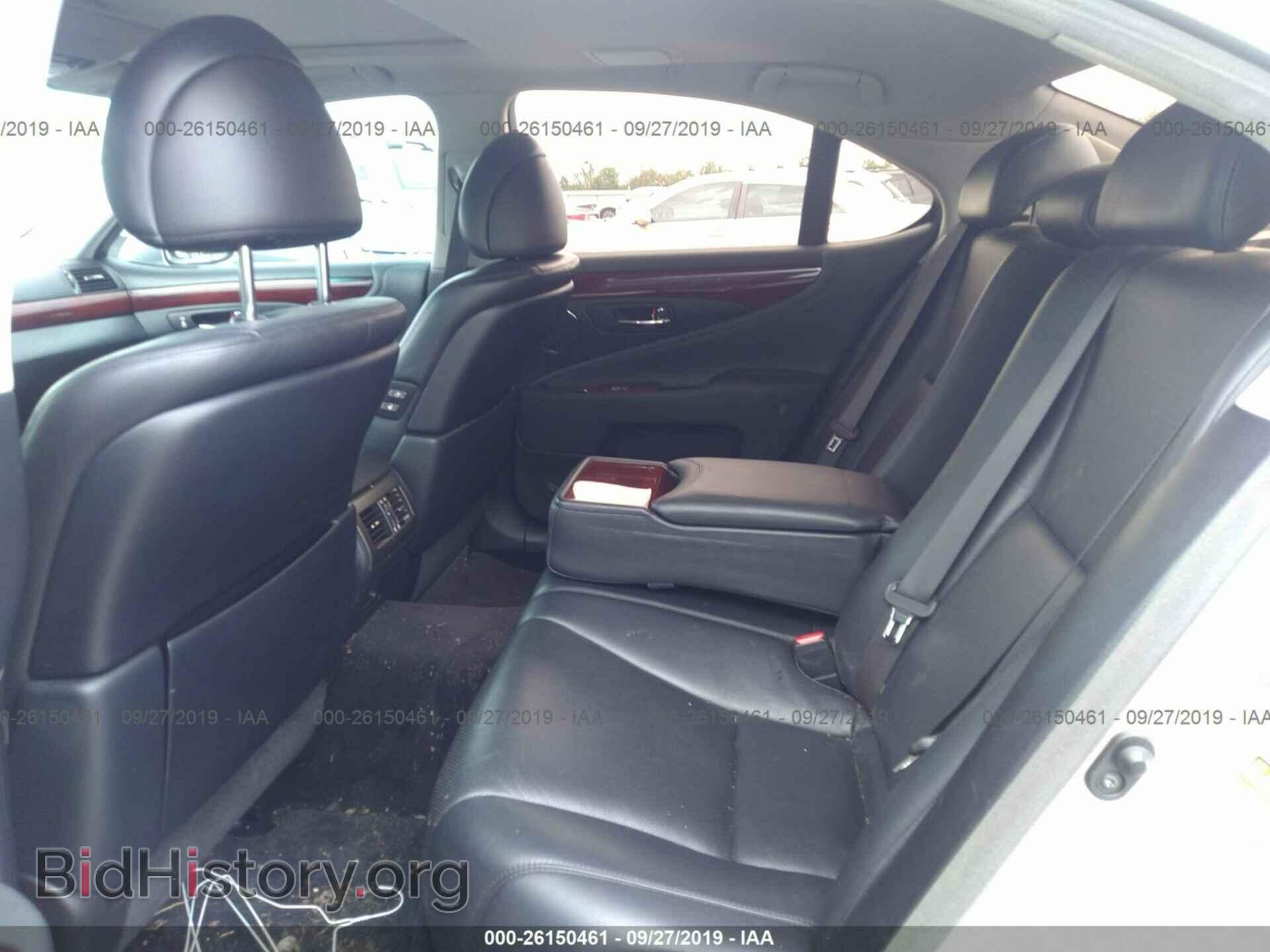 2007 LEXUS LS - VIN: JTHBL46F475048311 - Photo 8