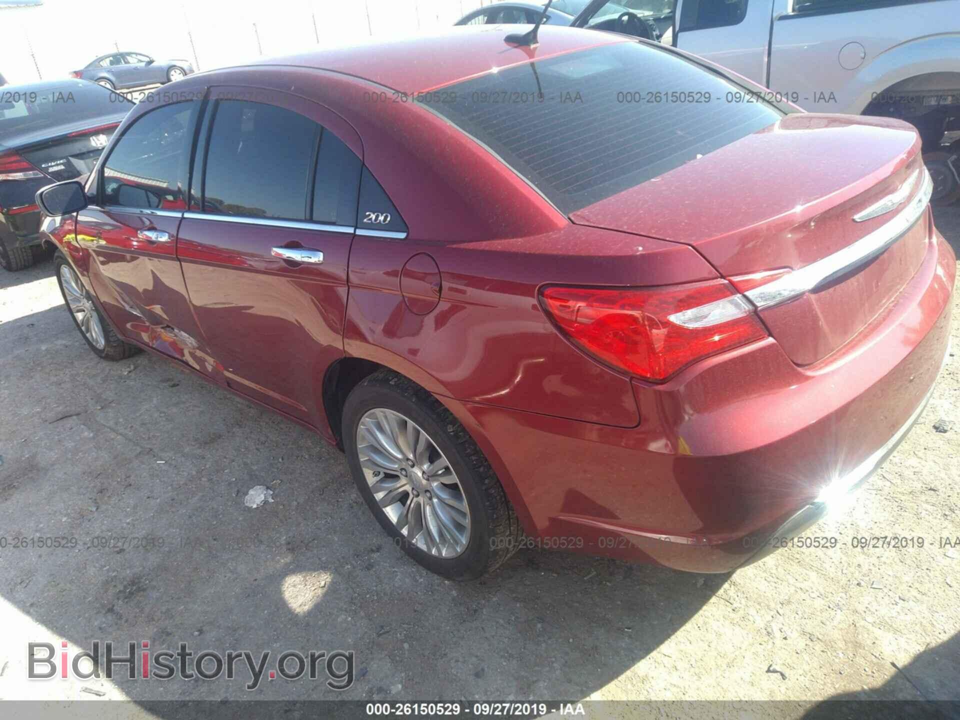 2012 CHRYSLER 200 - VIN: 1C3CCBCG9CN221973 - Фото 3