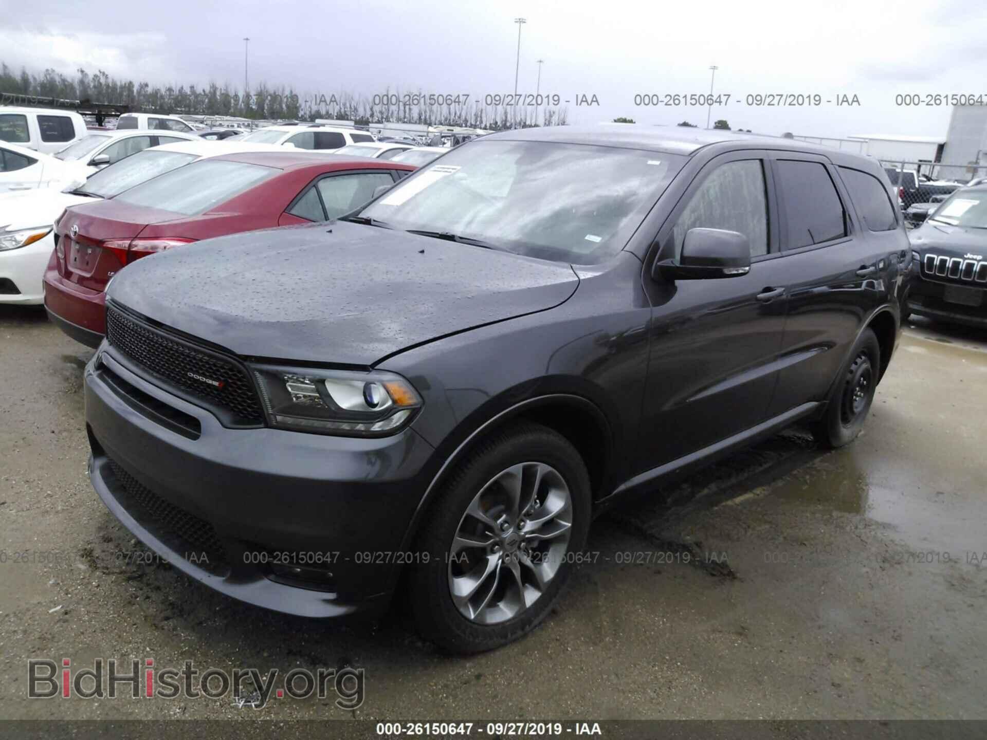 2019 DODGE DURANGO - VIN: 1C4RDHDG9KC769230 - Фото 2