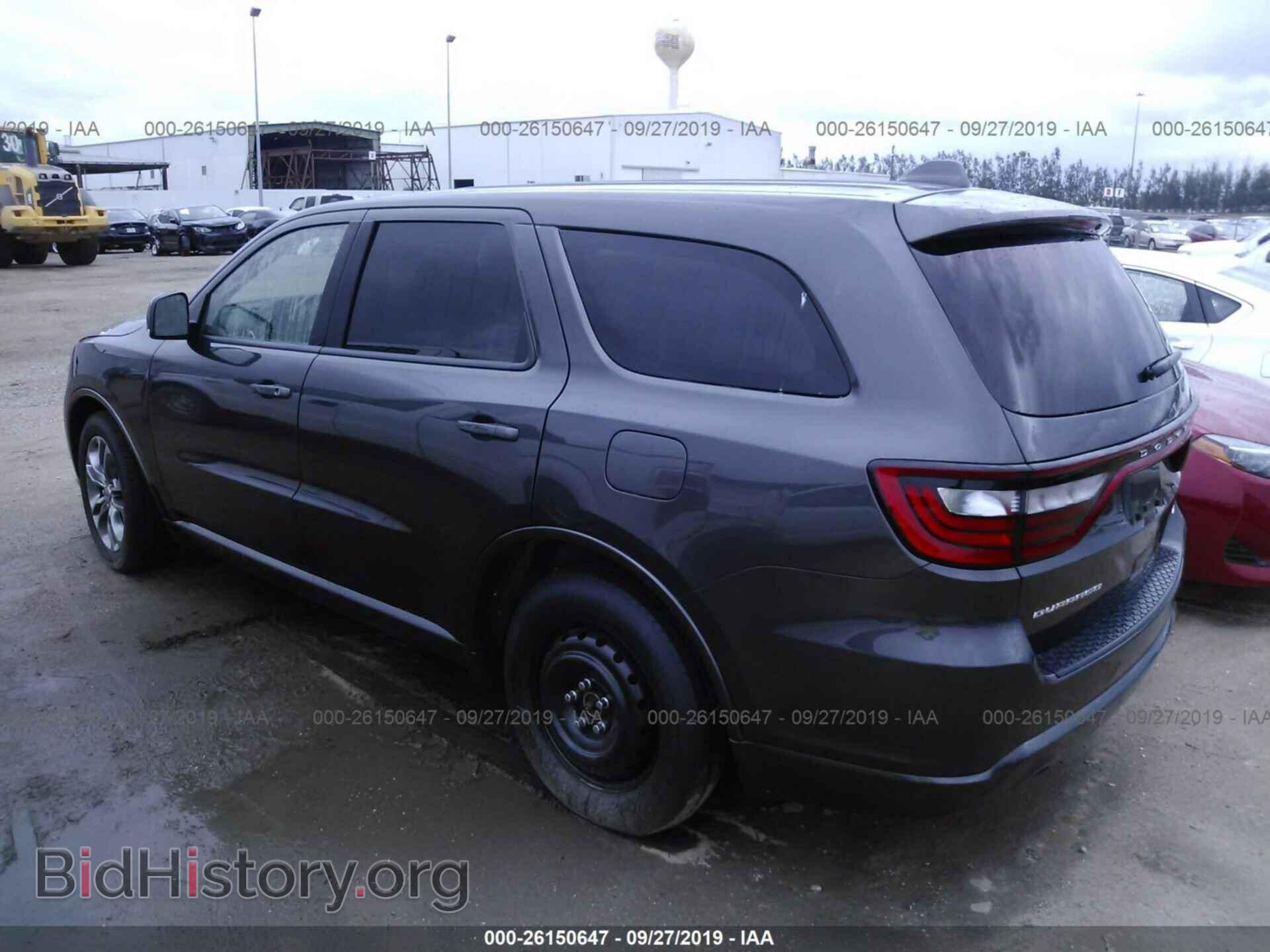 2019 DODGE DURANGO - VIN: 1C4RDHDG9KC769230 - Фото 3