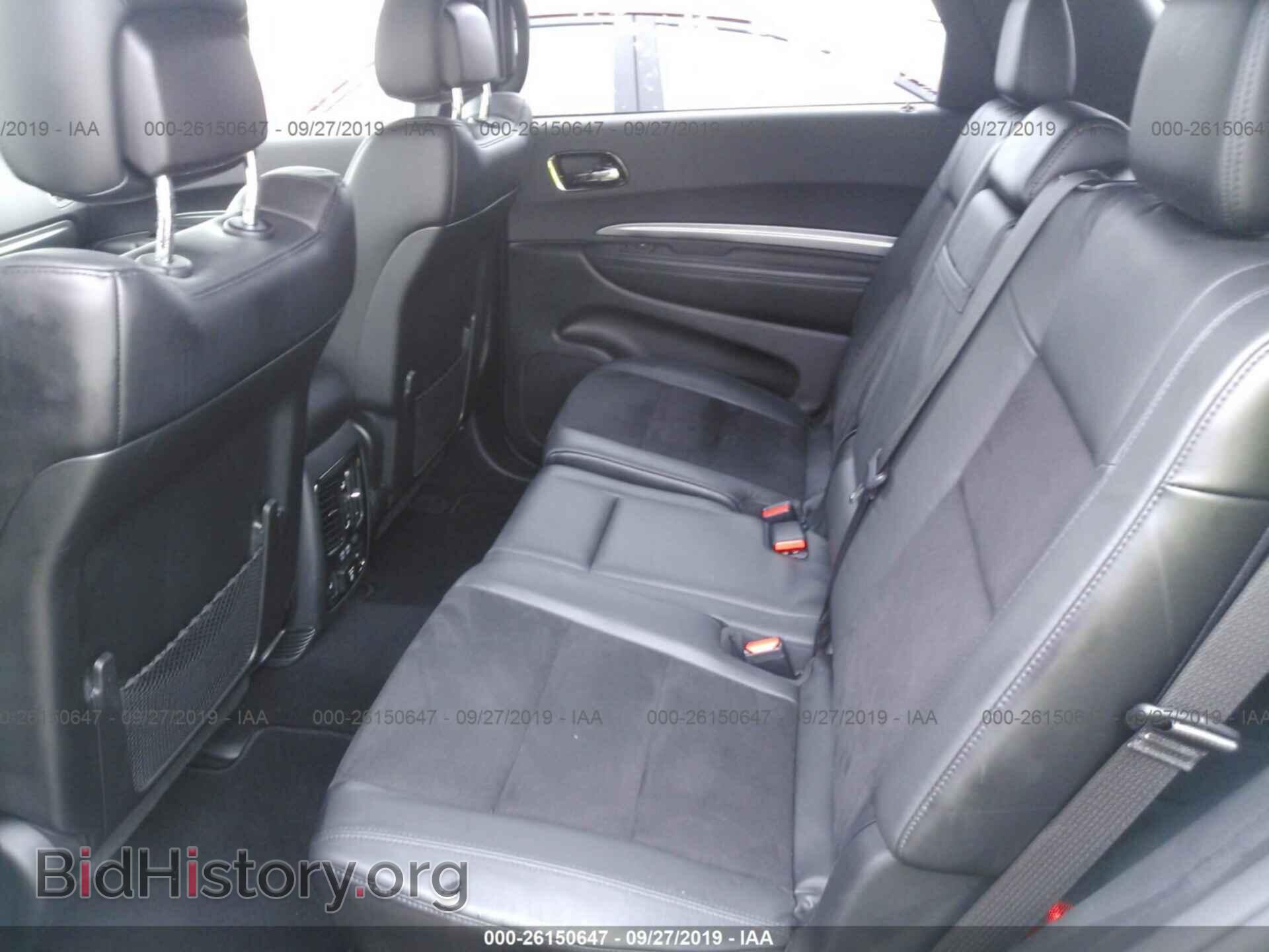 2019 DODGE DURANGO - VIN: 1C4RDHDG9KC769230 - Фото 8