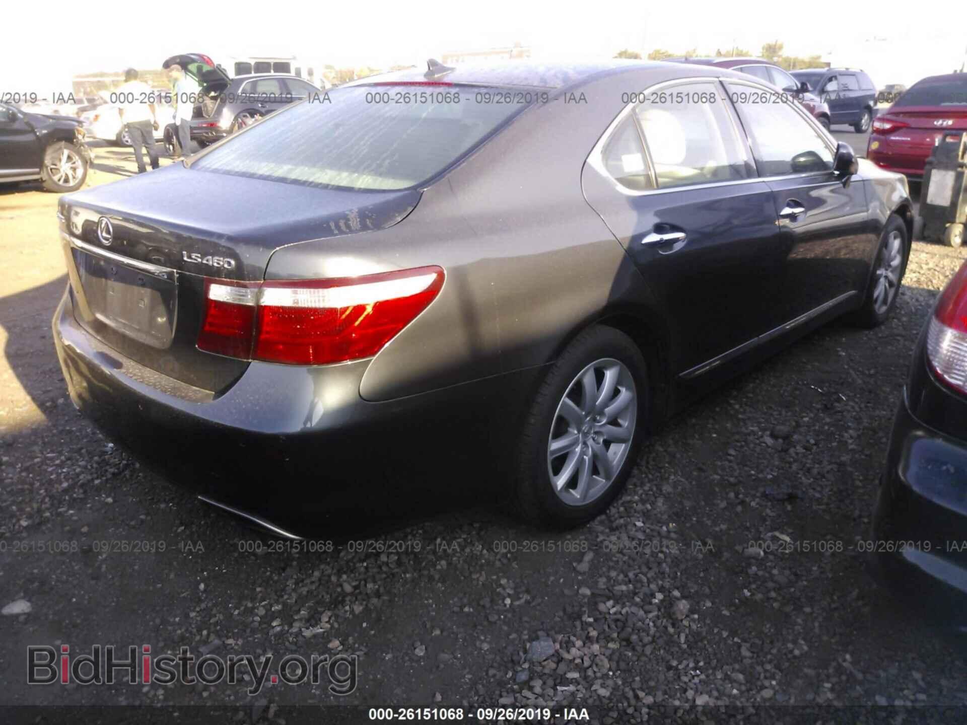2007 LEXUS LS - VIN: JTHBL46F575047524 - Photo 4