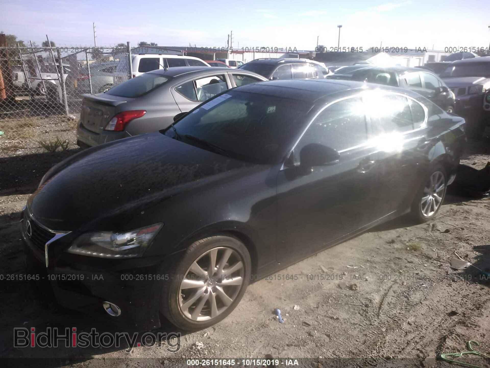2013 LEXUS GS - VIN: JTHBE1BL0D5012499 - Фото 2