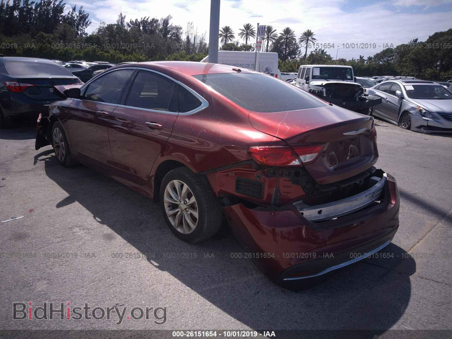 2015 CHRYSLER 200 - VIN: 1C3CCCCB6FN545445 - Photo 3