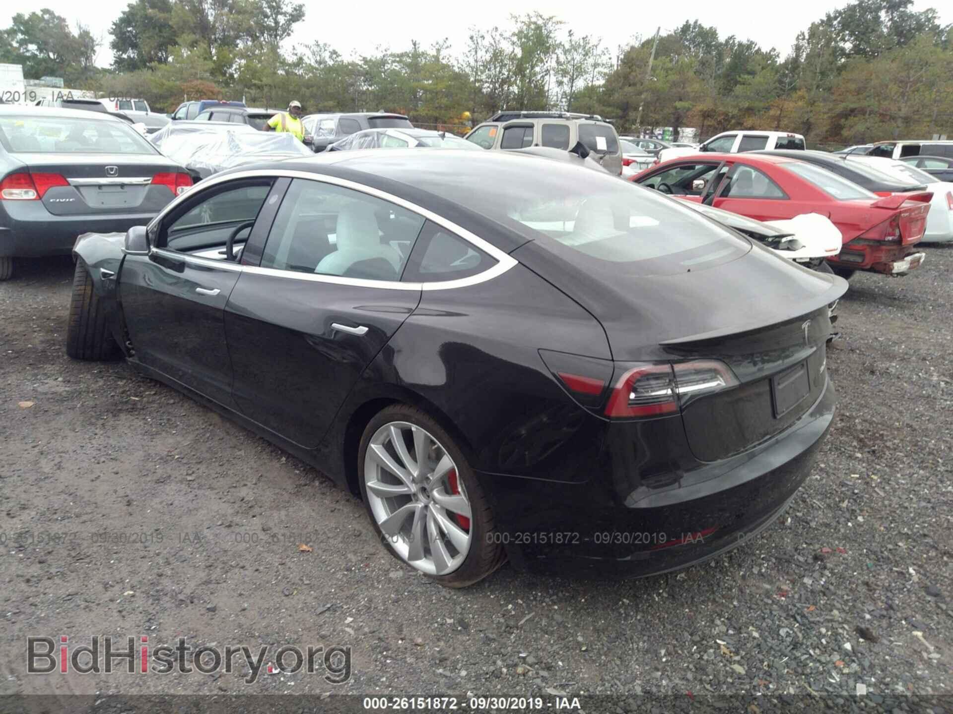 2019 TESLA MODEL 3 - VIN: 5YJ3E1EB6KF438833 - Фото 3