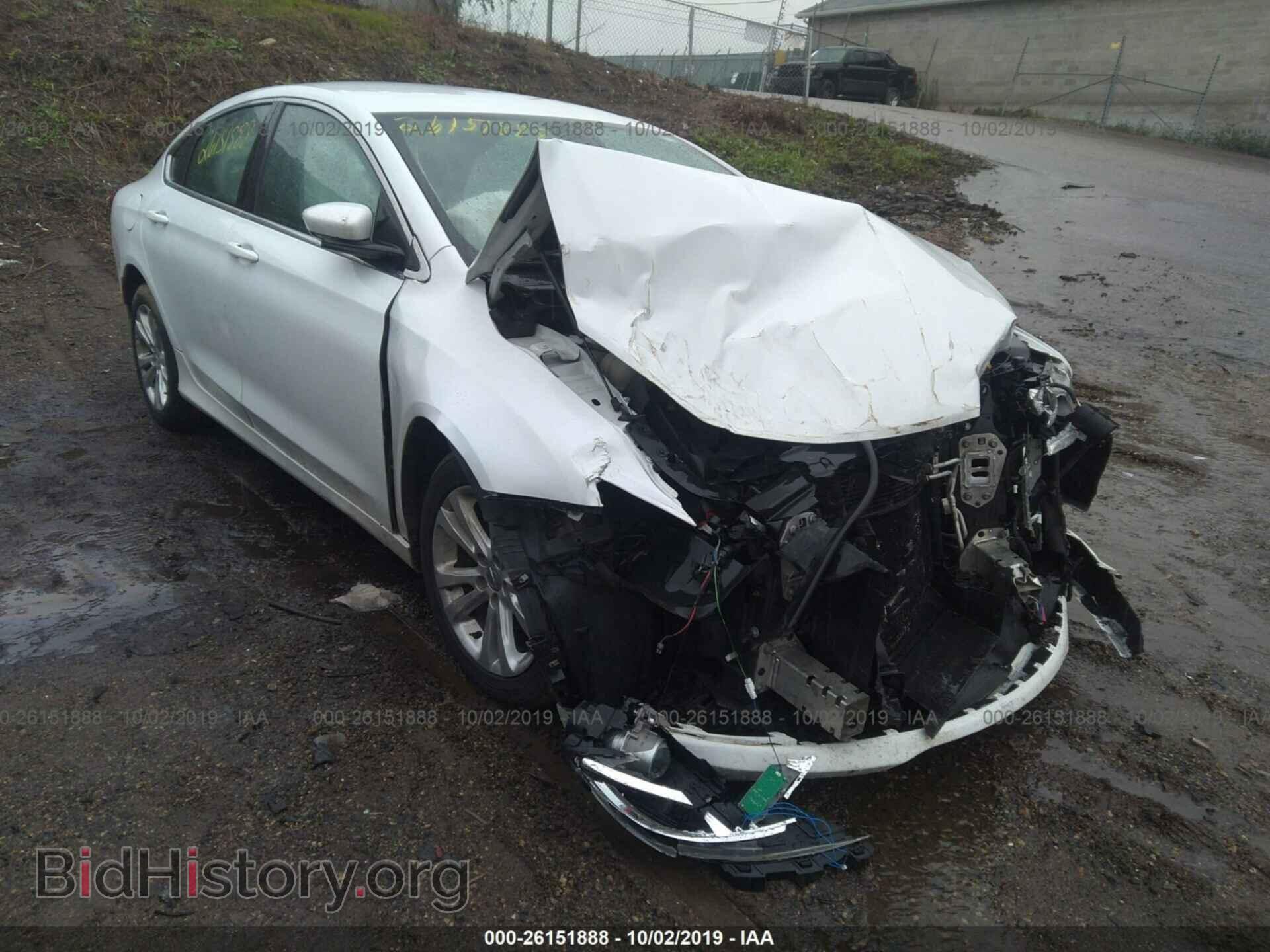 Photo 1C3CCCAB2GN160369 - CHRYSLER 200 2016