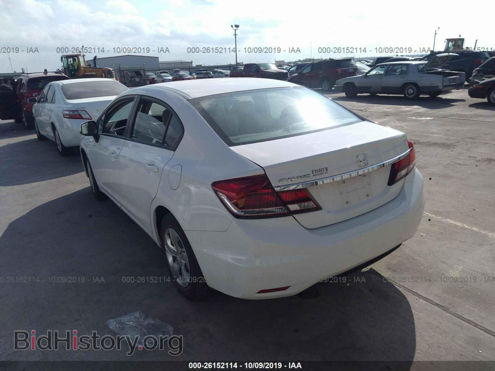 2013 HONDA CIVIC - VIN: 2HGFB2F56DH546694 - Фото 3