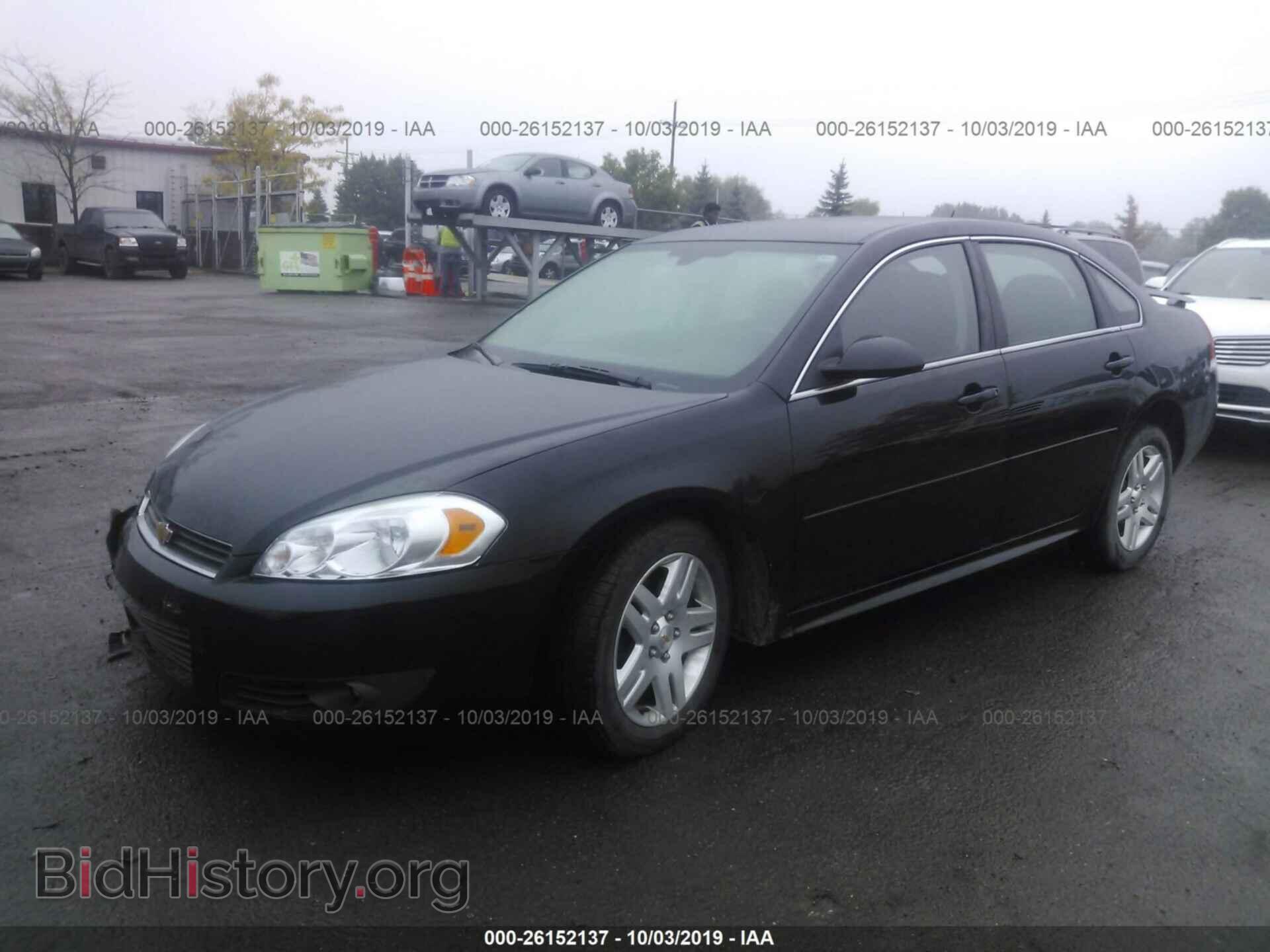 2011 CHEVROLET IMPALA - VIN: 2G1WB5EK2B1325583 - Фото 2
