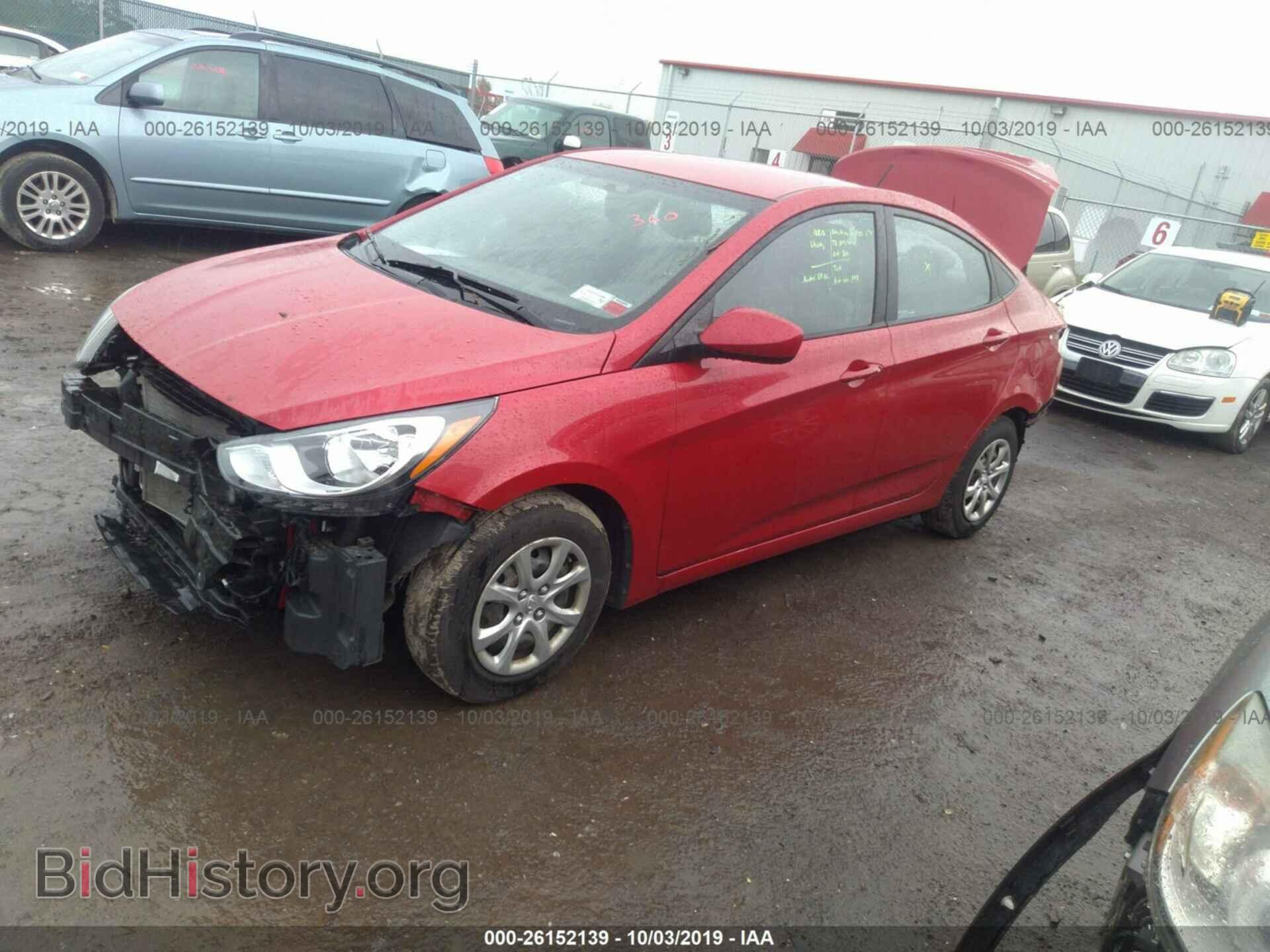 2013 HYUNDAI ACCENT - VIN: KMHCT4AE6DU584209 - Фото 2