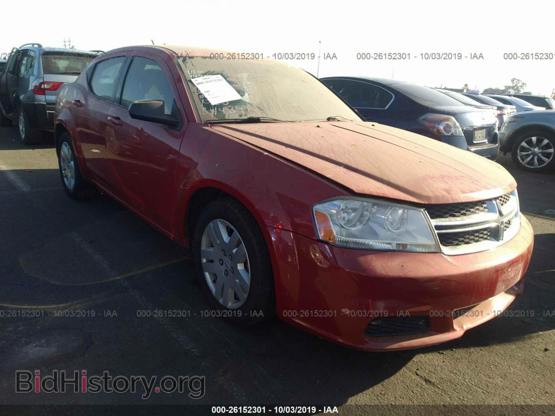 Photo 1C3CDZAB4DN544391 - DODGE AVENGER 2013