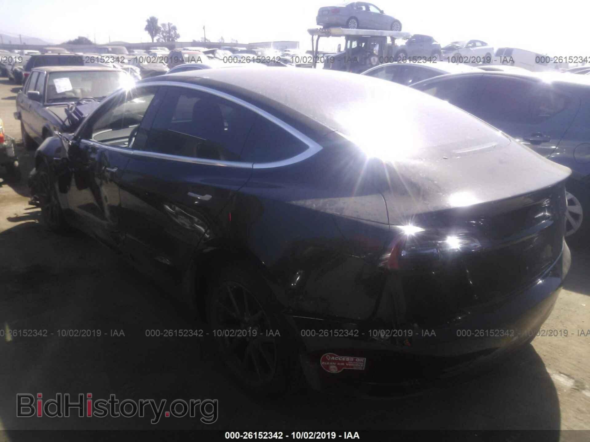 2018 TESLA MODEL 3 - VIN: 5YJ3E1EA6JF039605 - Фото 3