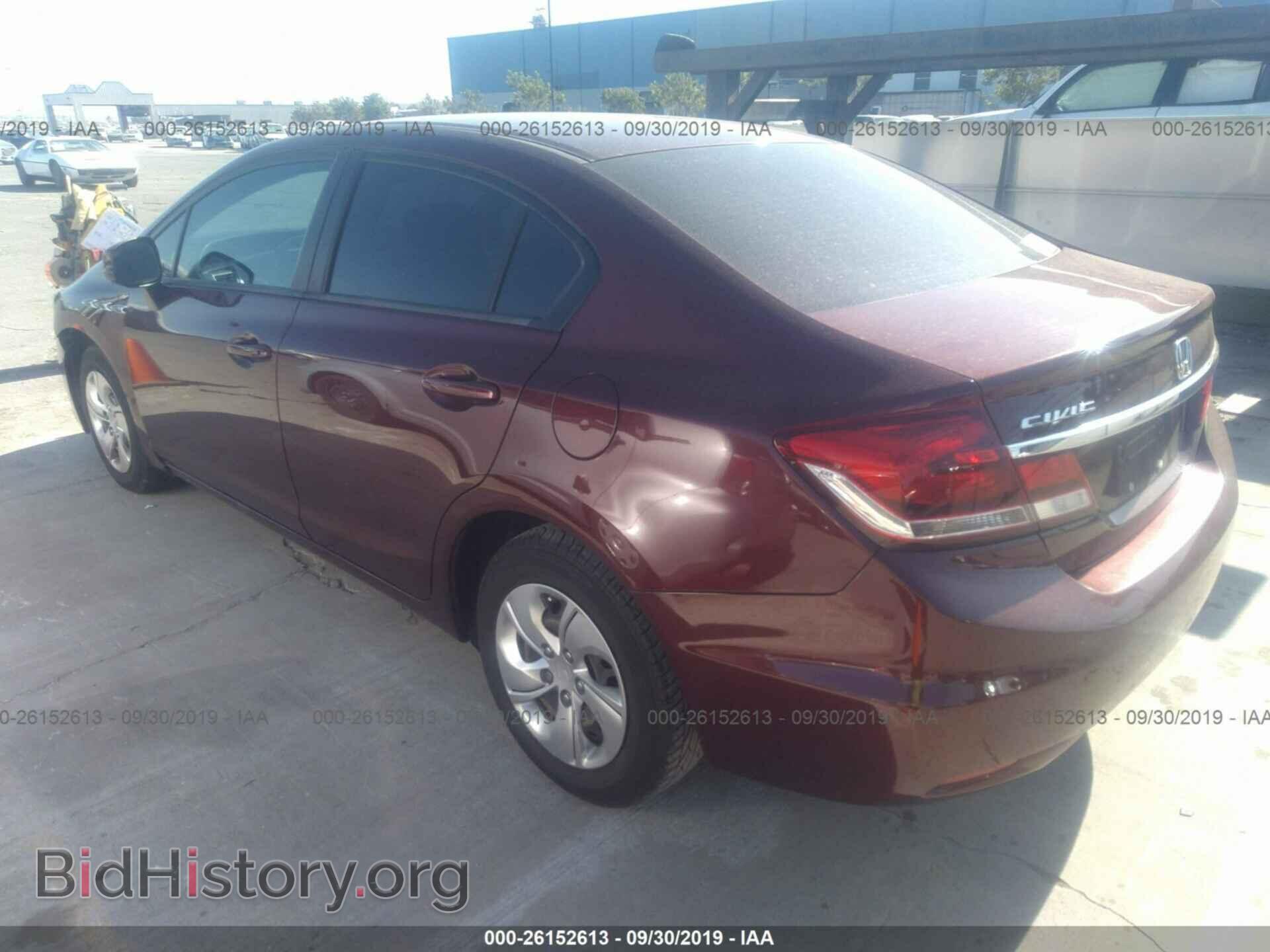 2013 HONDA CIVIC - VIN: 19XFB2F57DE289460 - Фото 3