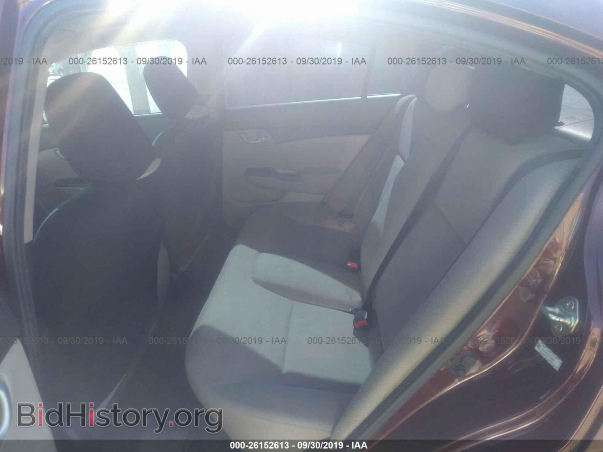 2013 HONDA CIVIC - VIN: 19XFB2F57DE289460 - Фото 8