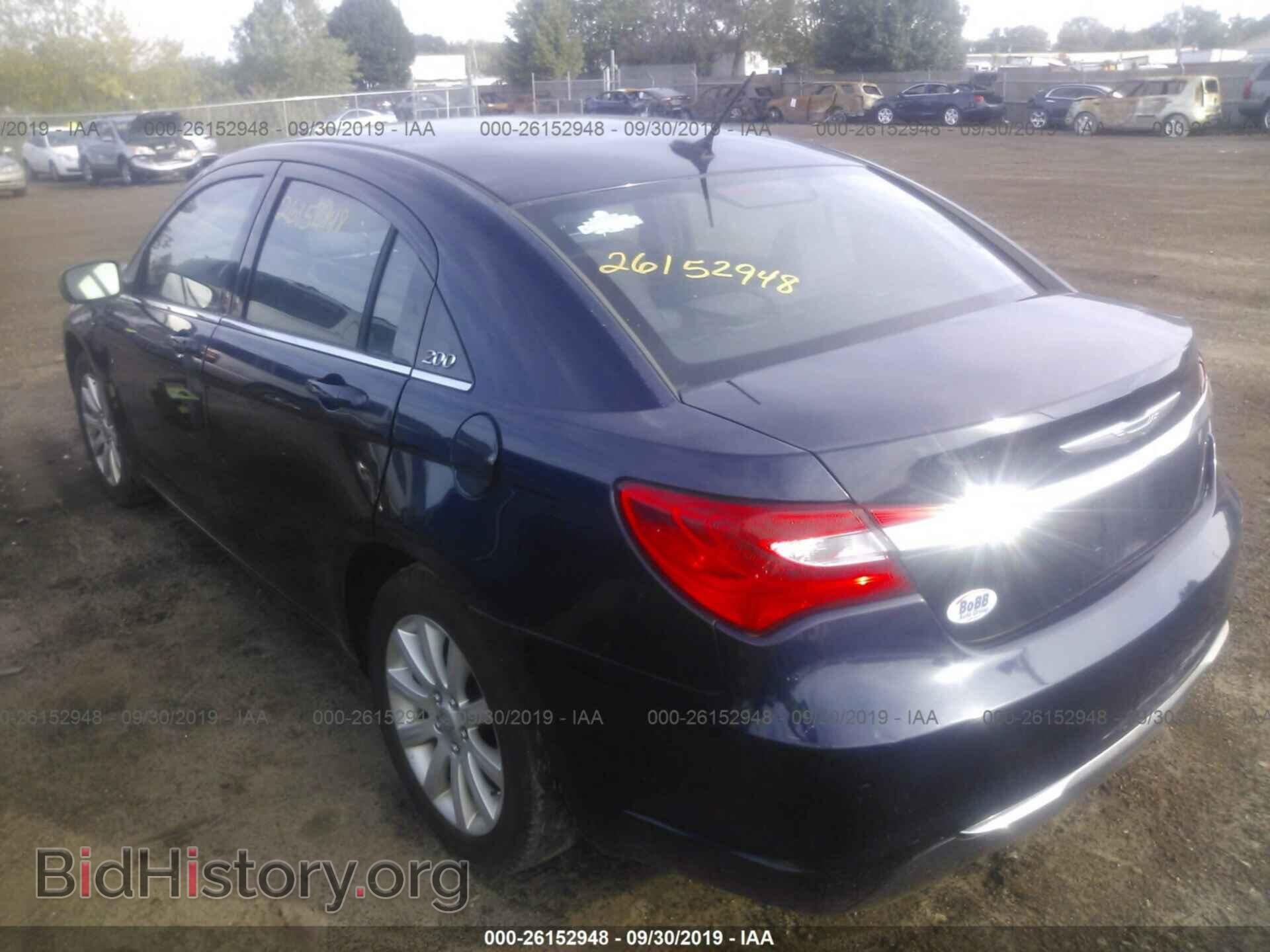2013 CHRYSLER 200 - VIN: 1C3CCBBB9DN744739 - Фото 3