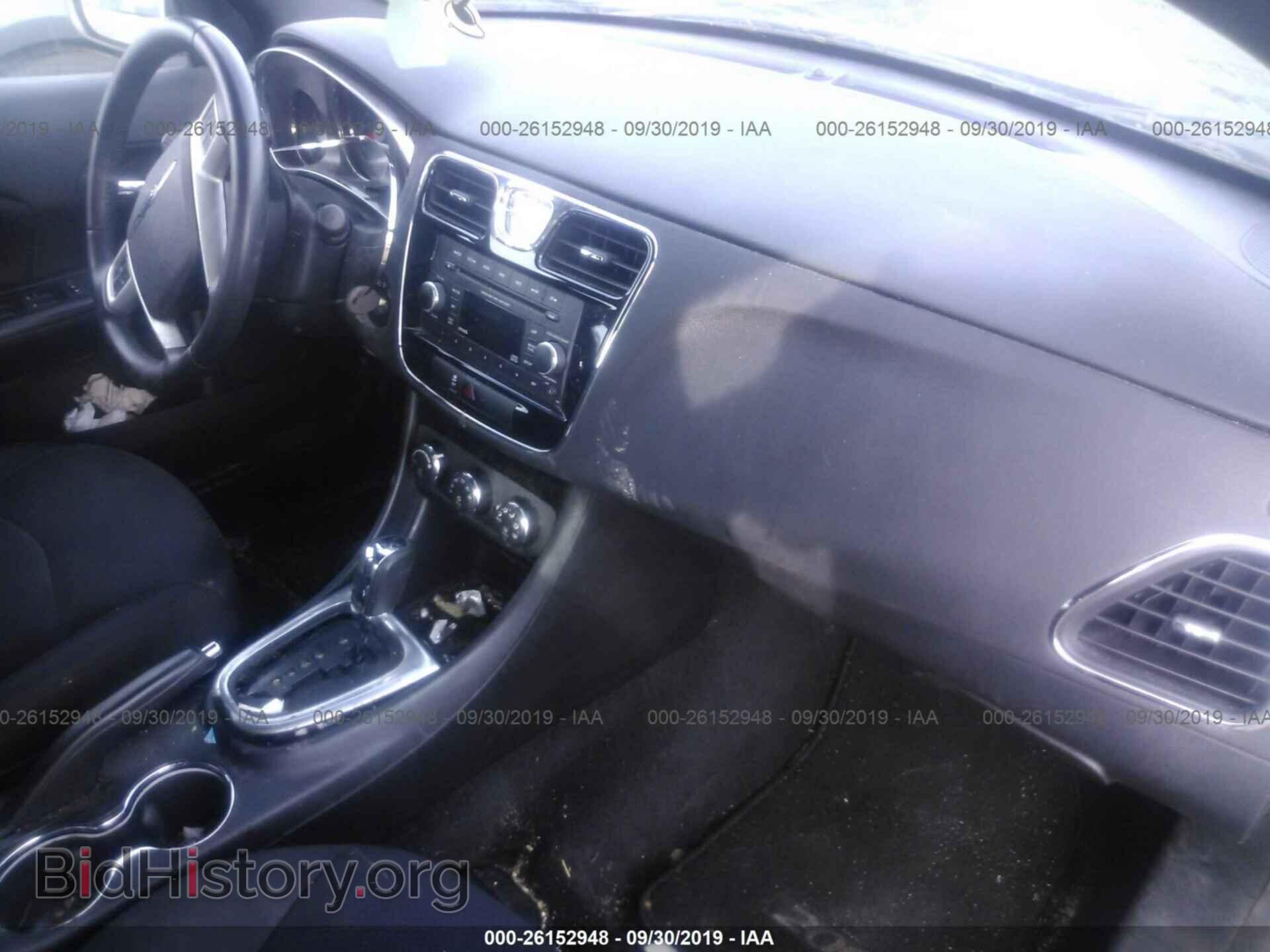 2013 CHRYSLER 200 - VIN: 1C3CCBBB9DN744739 - Фото 5