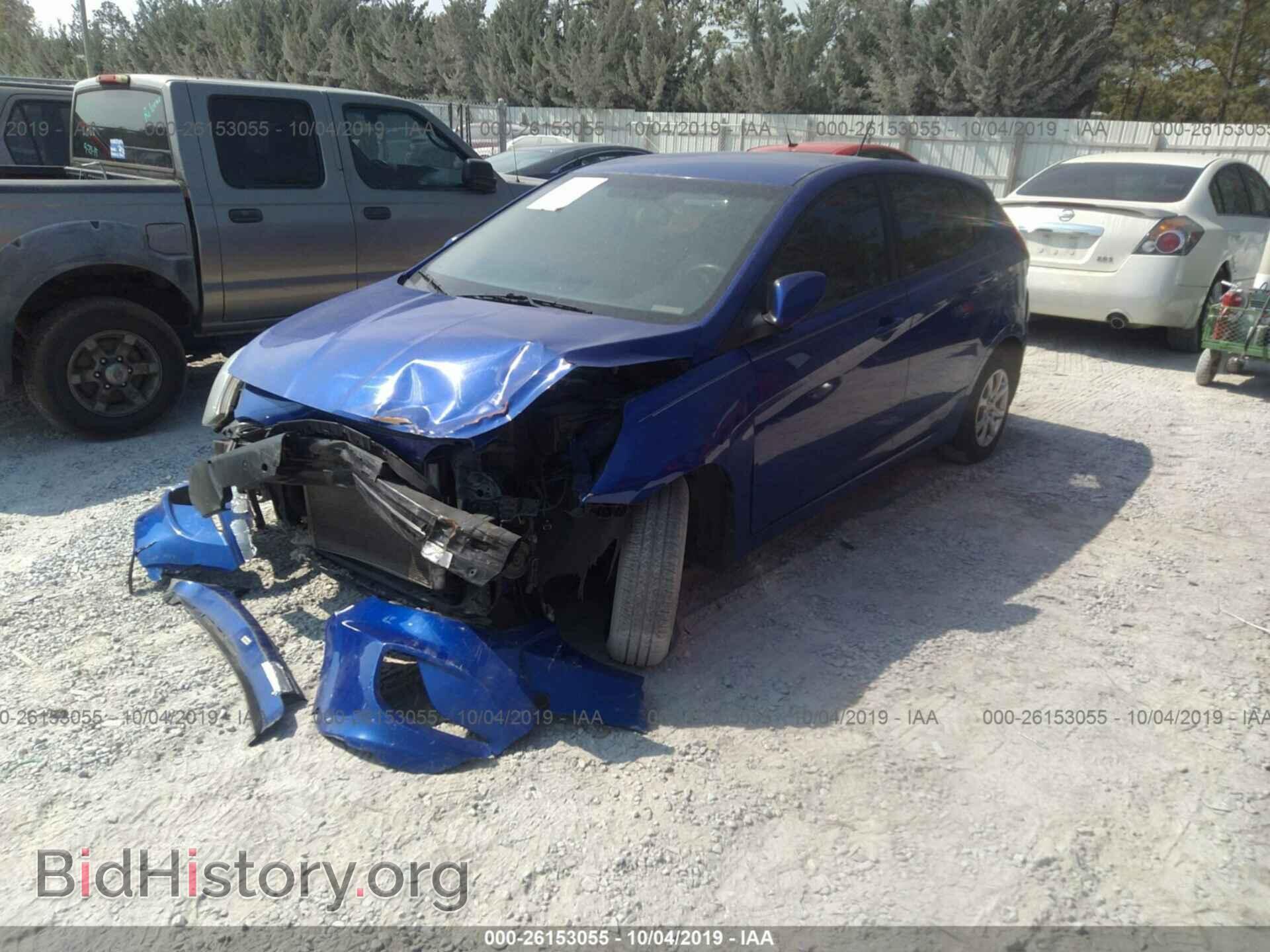 2013 HYUNDAI ACCENT - VIN: KMHCT5AE2DU071884 - Фото 2