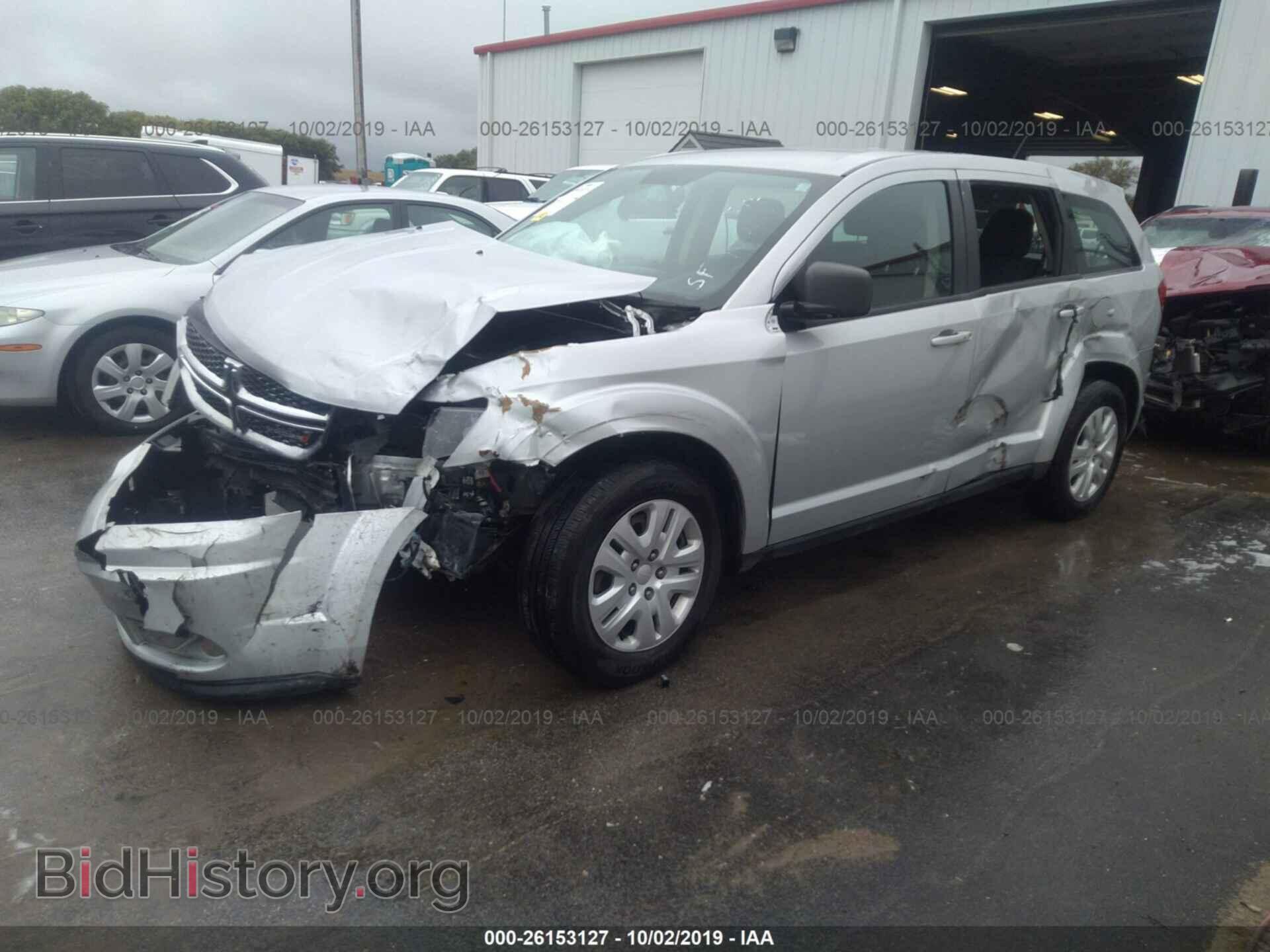2014 DODGE JOURNEY - VIN: 3C4PDCAB4ET222149 - Фото 2