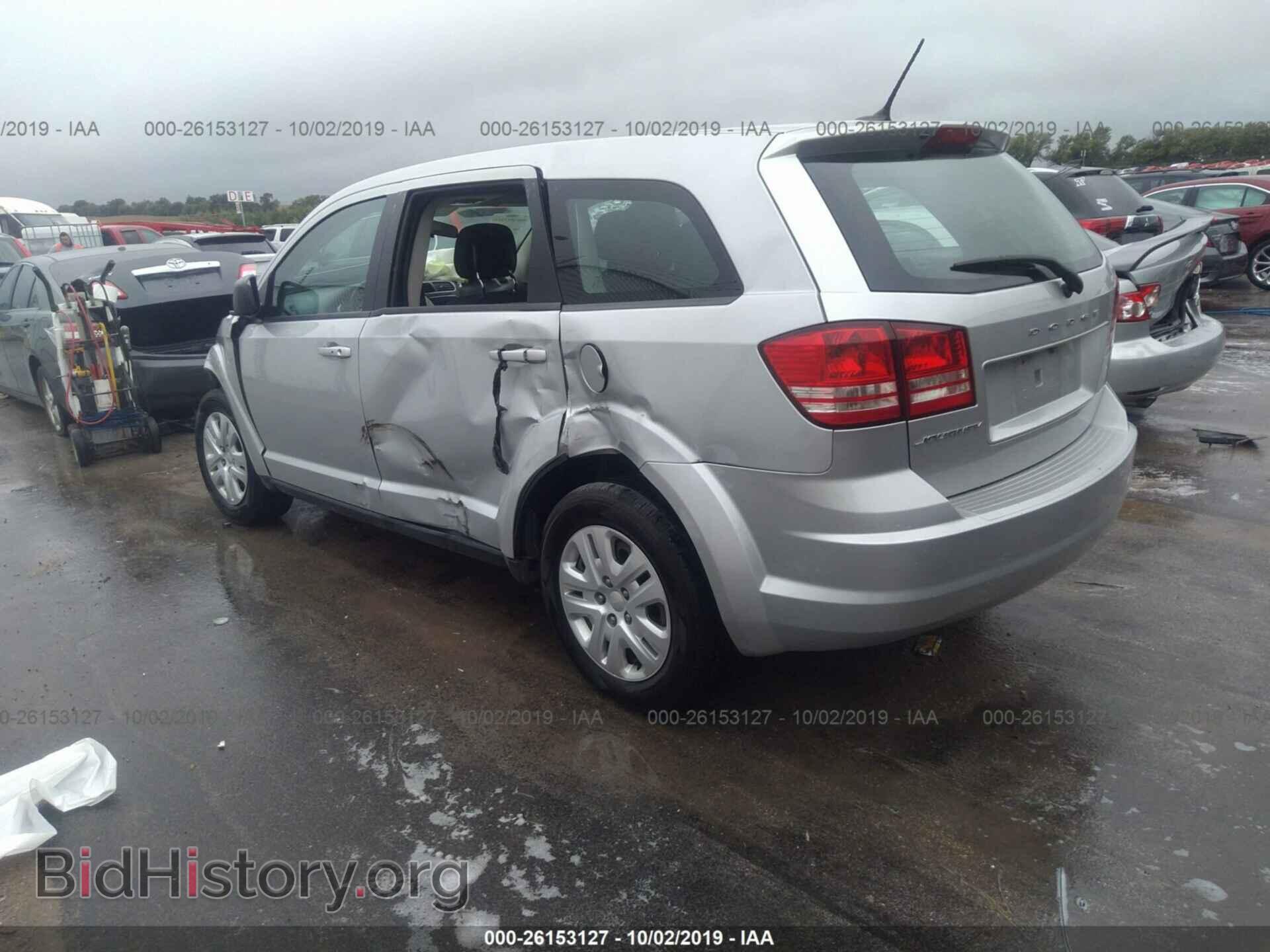 2014 DODGE JOURNEY - VIN: 3C4PDCAB4ET222149 - Фото 3